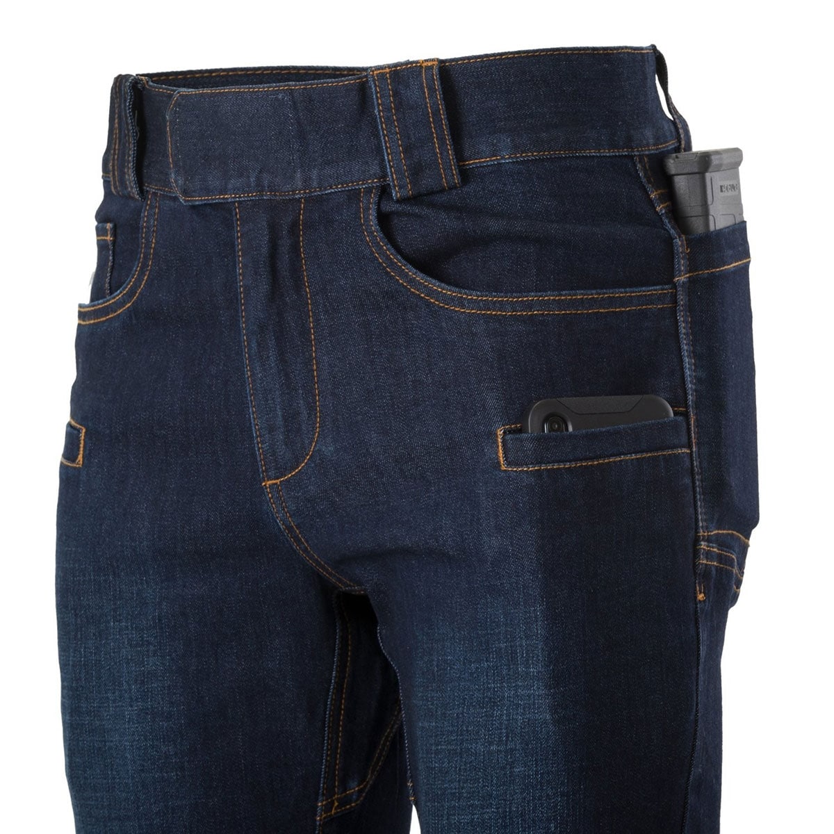 Pantaloni Helikon-Tex Greyman Tactical Jeans Slim Denim Mid - Denim Blue