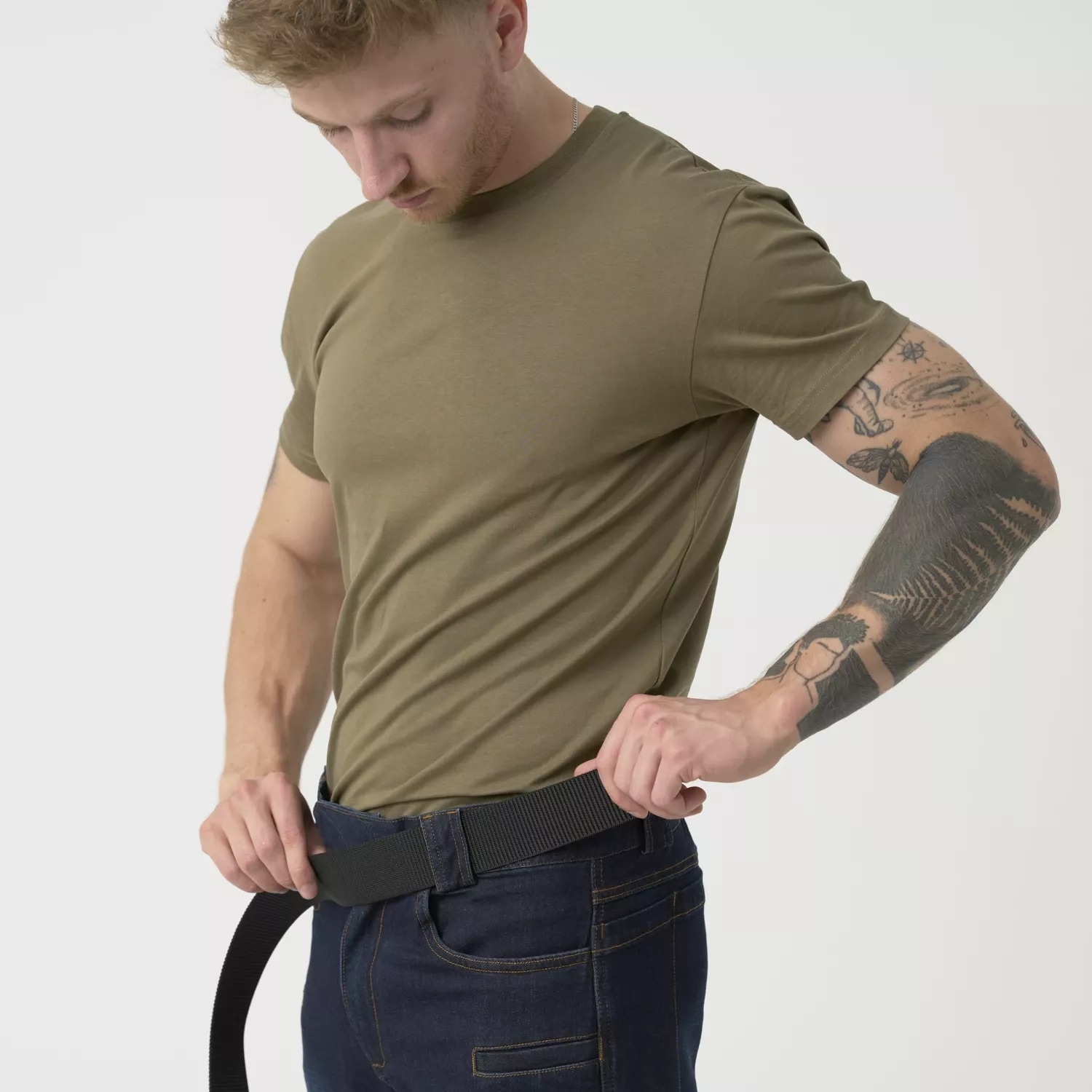 Pantaloni Helikon-Tex Greyman Tactical Jeans Slim Denim Mid - Denim Blue