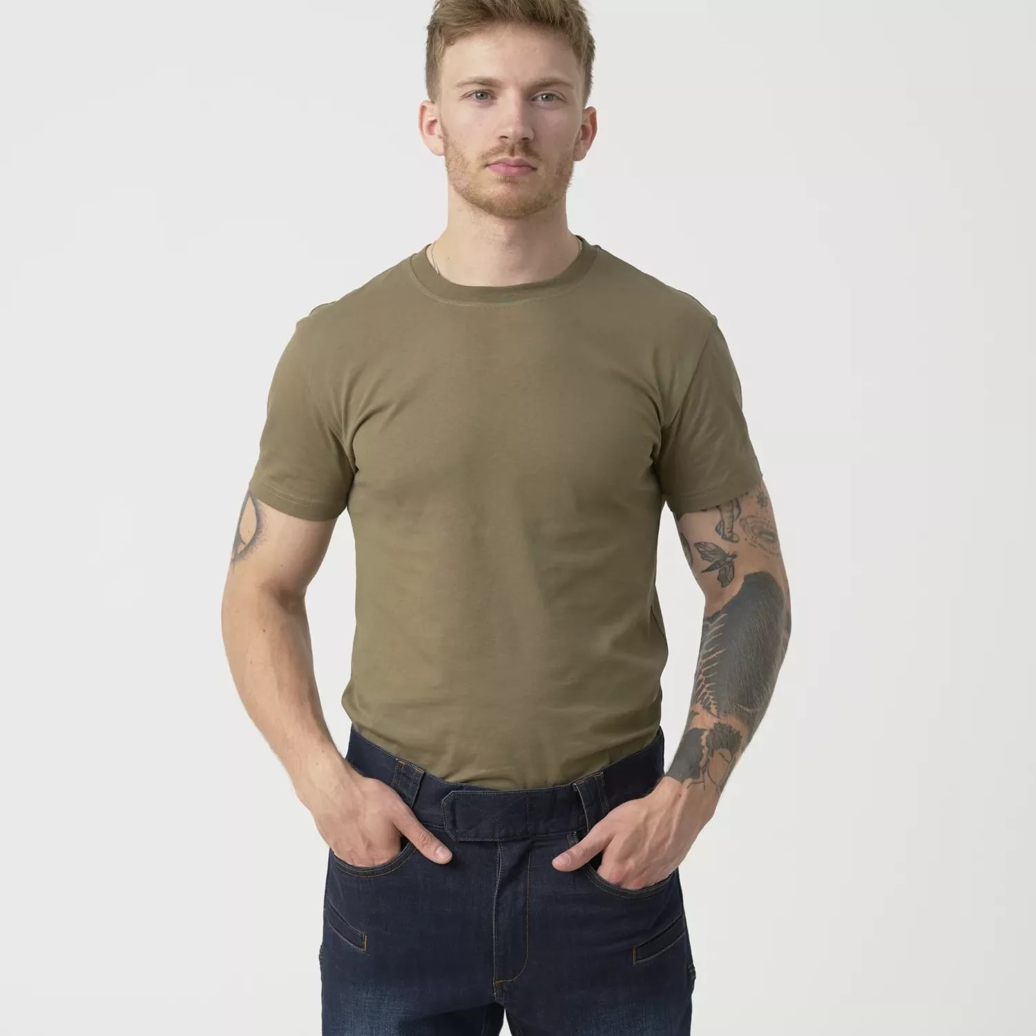 Pantaloni Helikon-Tex Greyman Tactical Jeans Slim Denim Mid - Denim Blue