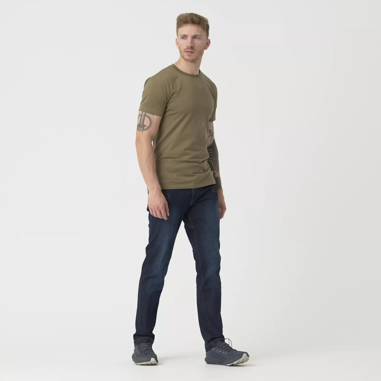 Pantaloni Helikon-Tex Greyman Tactical Jeans Slim Denim Mid - Denim Blue