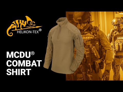 Maglia da combattimento Helikon-Tex MCDU Combat Shirt NyCo Rip-Stop - Black