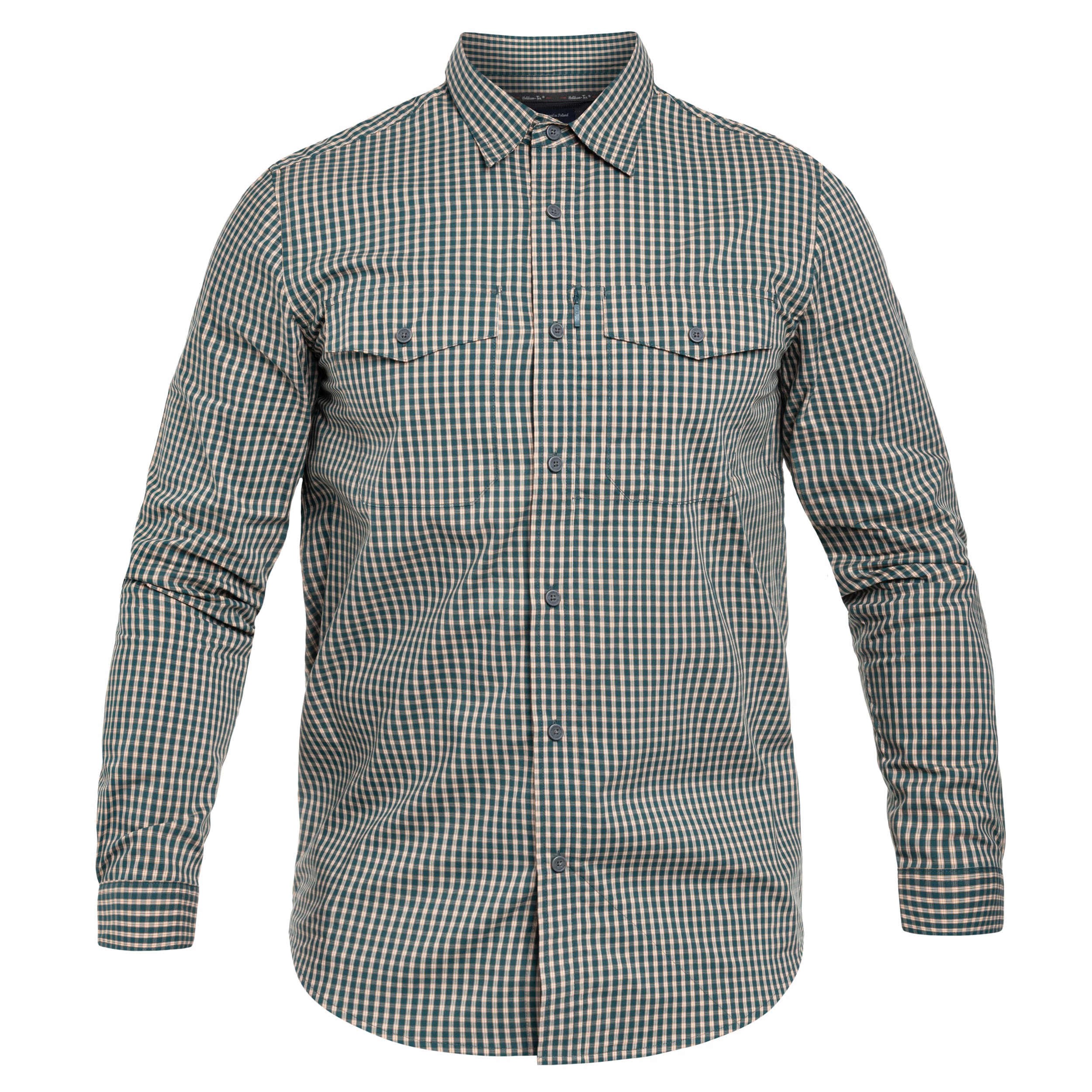 Camicia Helikon-Tex Covert Concealed Carry - Savage Green Checkered