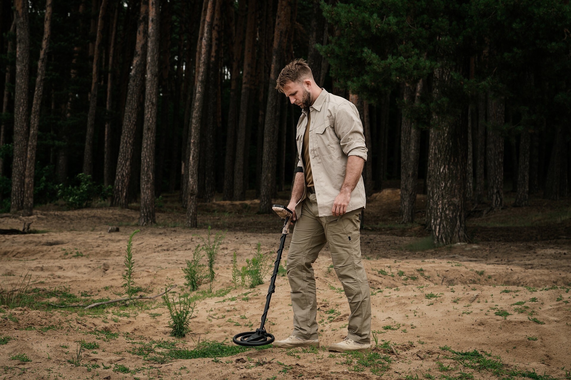 Camicia Helikon-Tex Defender Mk2 PolyCotton Ripstop manica lunga - Khaki
