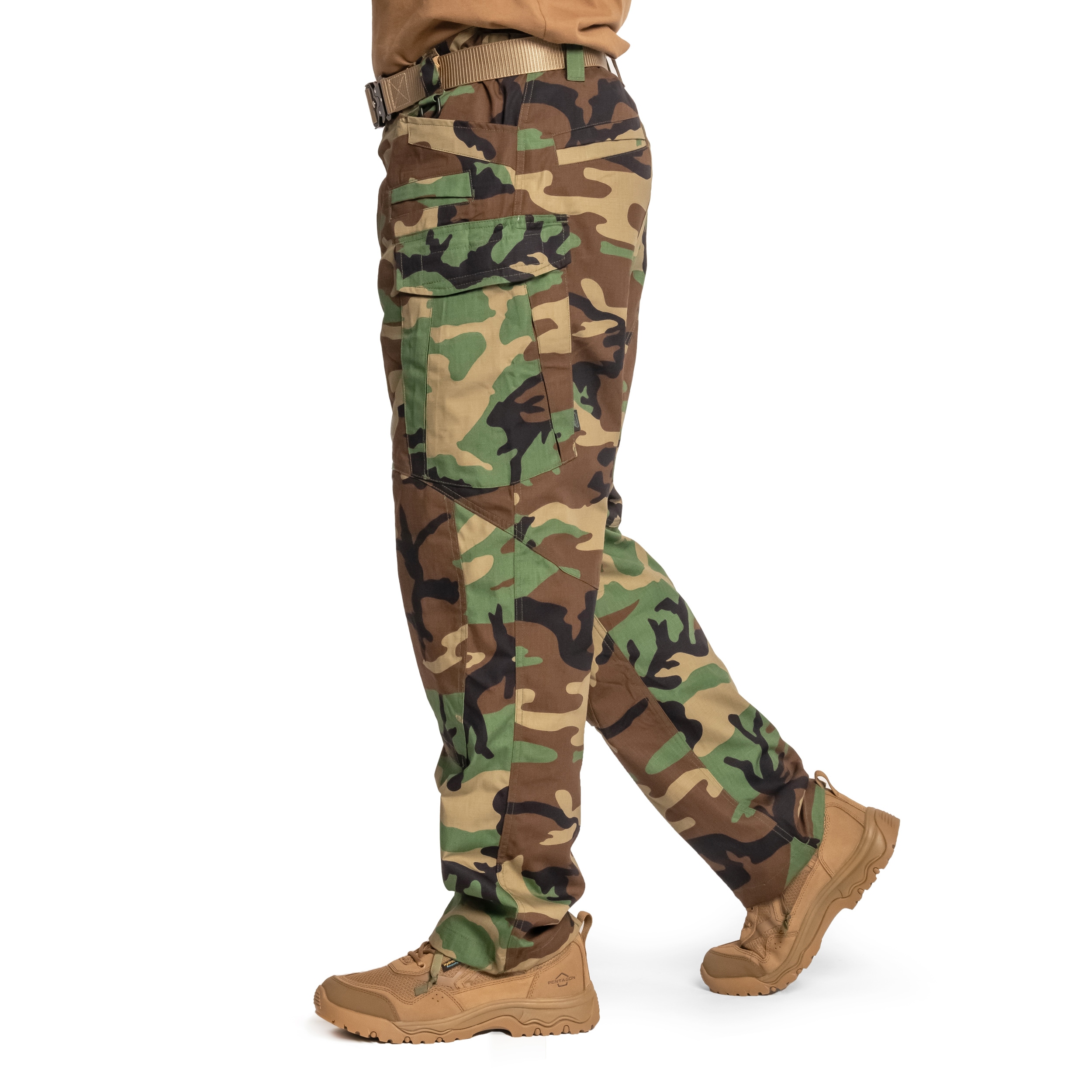 Pantaloni Helikon-Tex SFU Next PolyCotton Rip-Stop - US Woodland