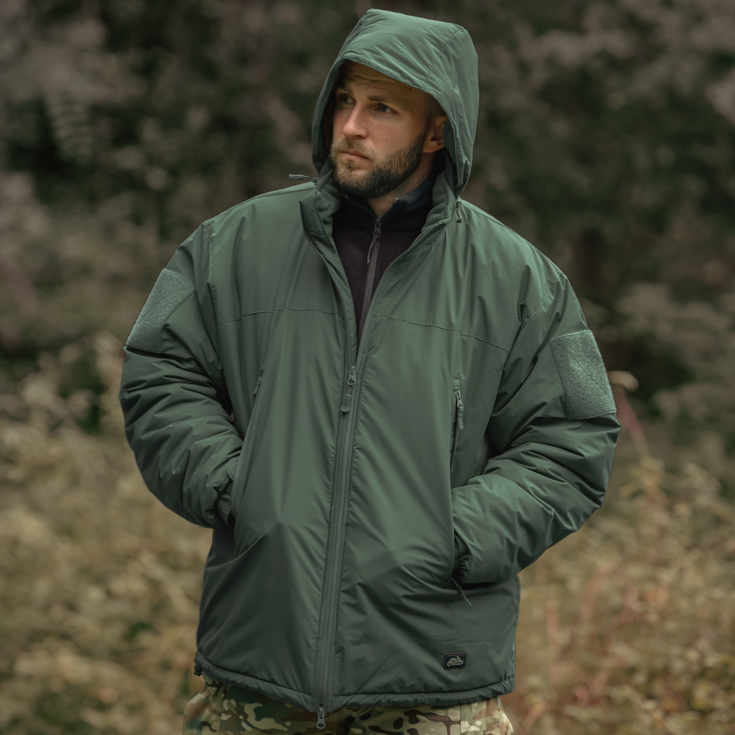 Giacca Helikon-Tex Level 7 Climashield Apex 100 g - Alpha Green