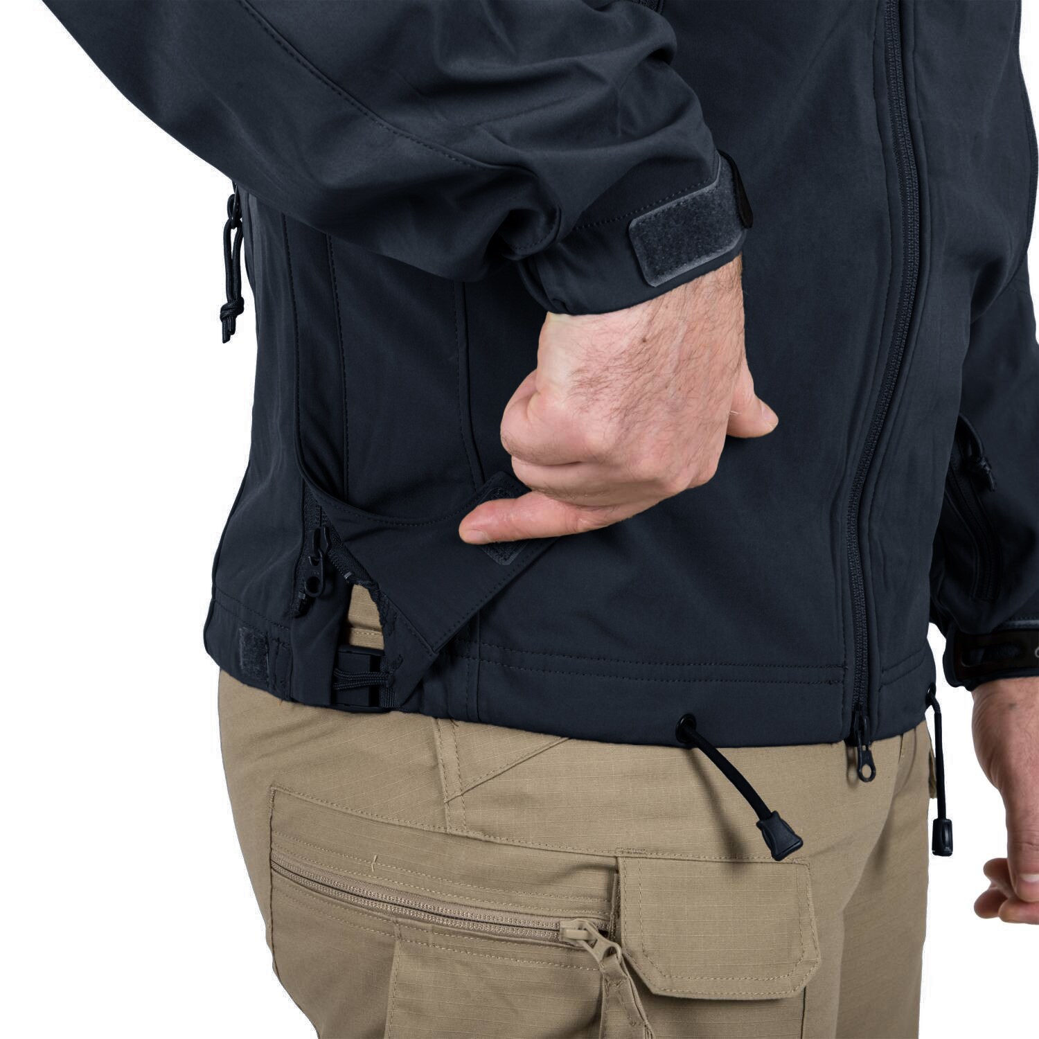 Giacca Helikon-Tex Cougar Softshell Windblocker QSA HID - Navy Blue