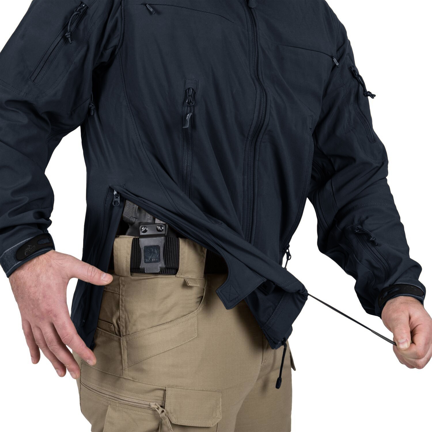 Giacca Helikon-Tex Cougar Softshell Windblocker QSA HID - Navy Blue