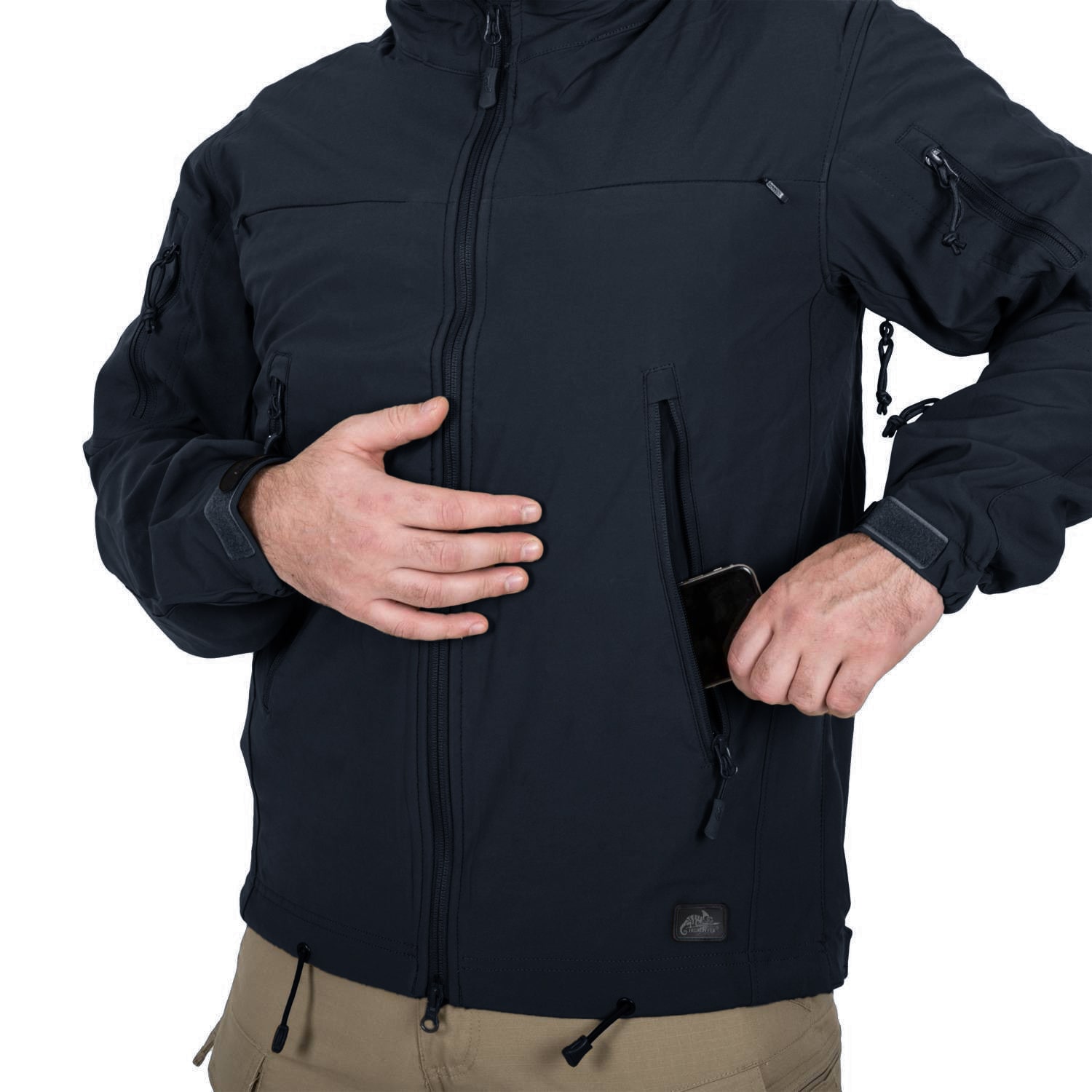 Giacca Helikon-Tex Cougar Softshell Windblocker QSA HID - Navy Blue