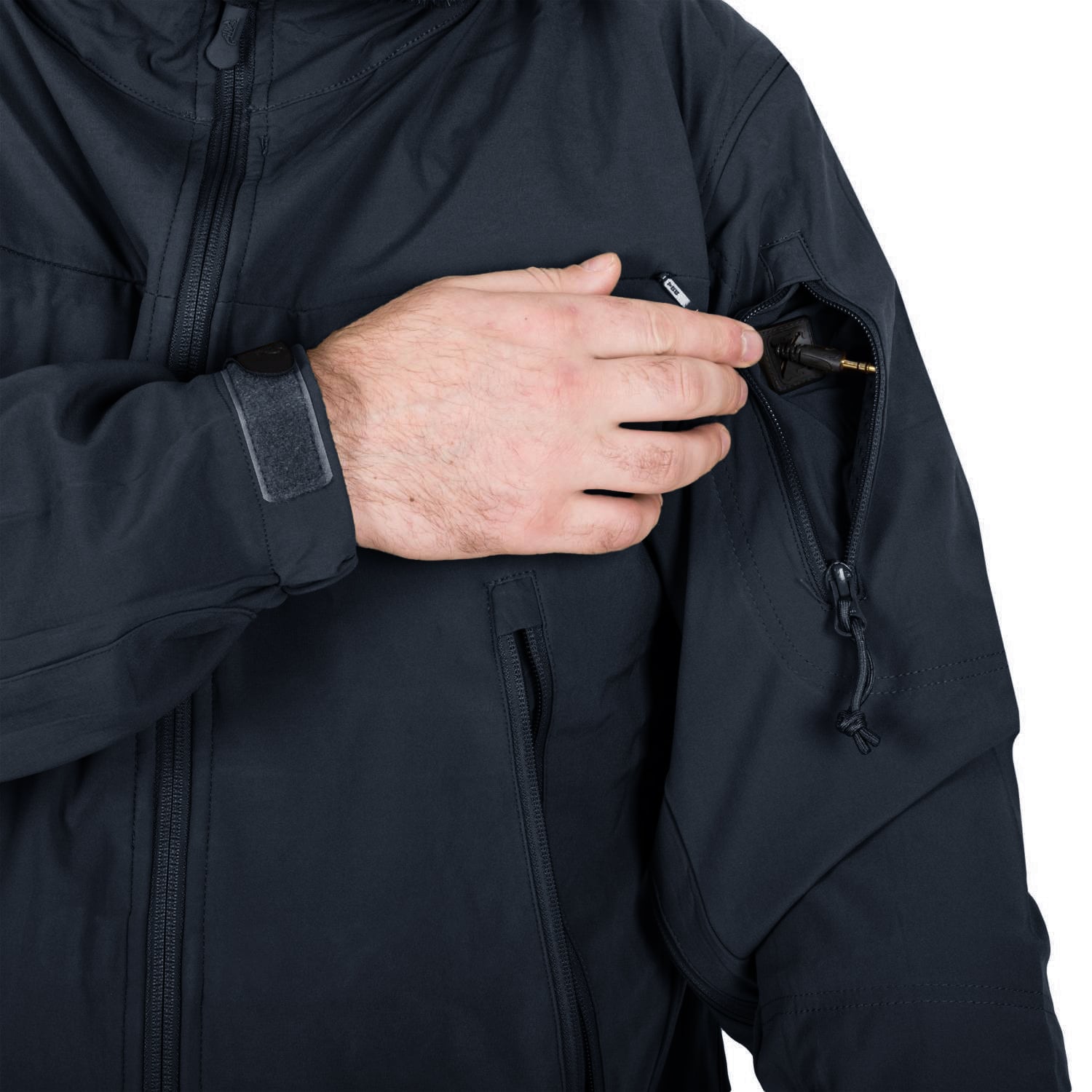 Giacca Helikon-Tex Cougar Softshell Windblocker QSA HID - Navy Blue
