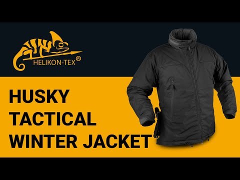 Giacca invernale tattica Helikon-Tex Husky - Black