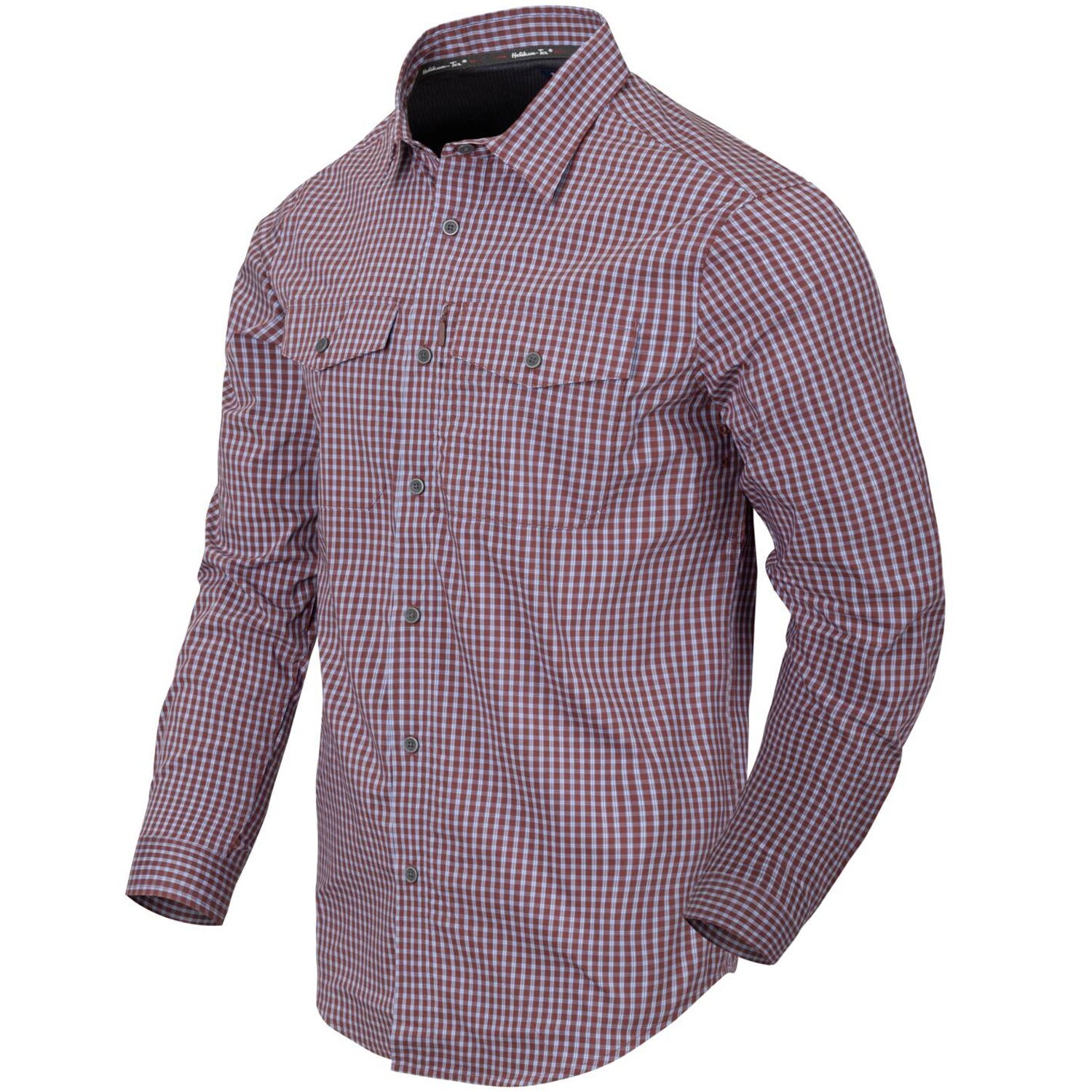 Camicia Helikon-Tex Covert Concealed Carry - Scarlet Flame Checkered
