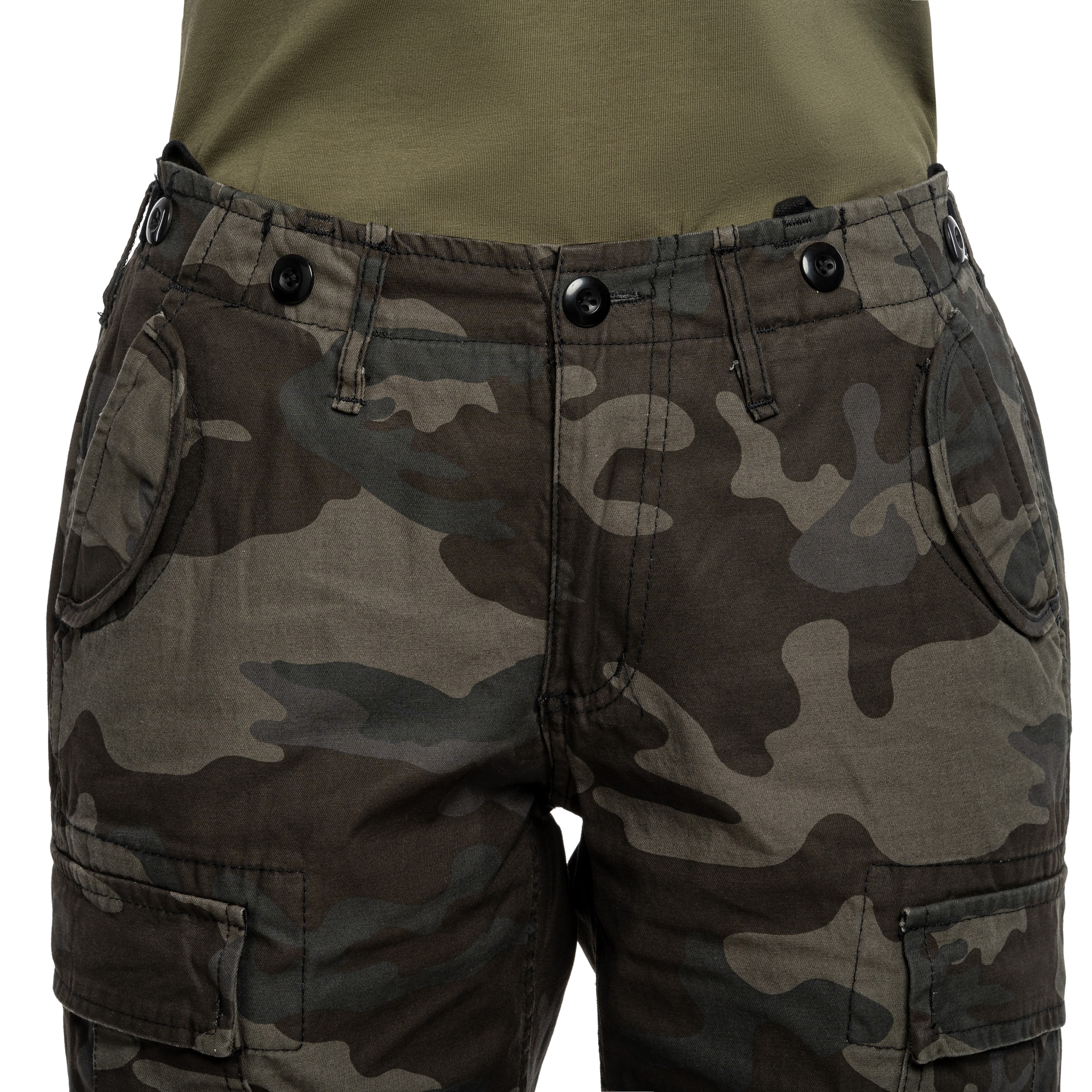 Pantaloni Brandit M65 da donna - Dark Camo
