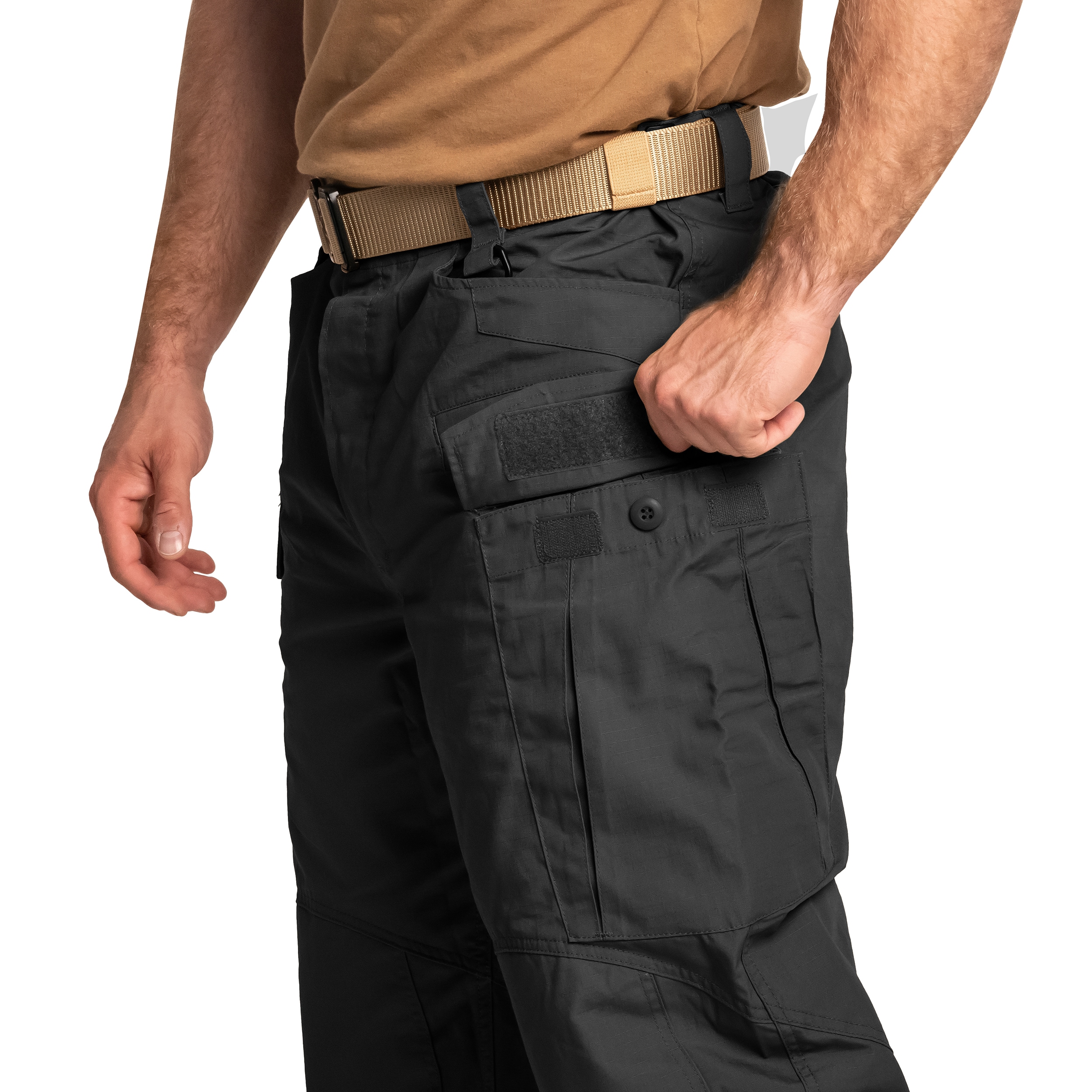 Pantaloni militari Helikon-Tex SFU Next PolyCotton Rip-Stop - Black