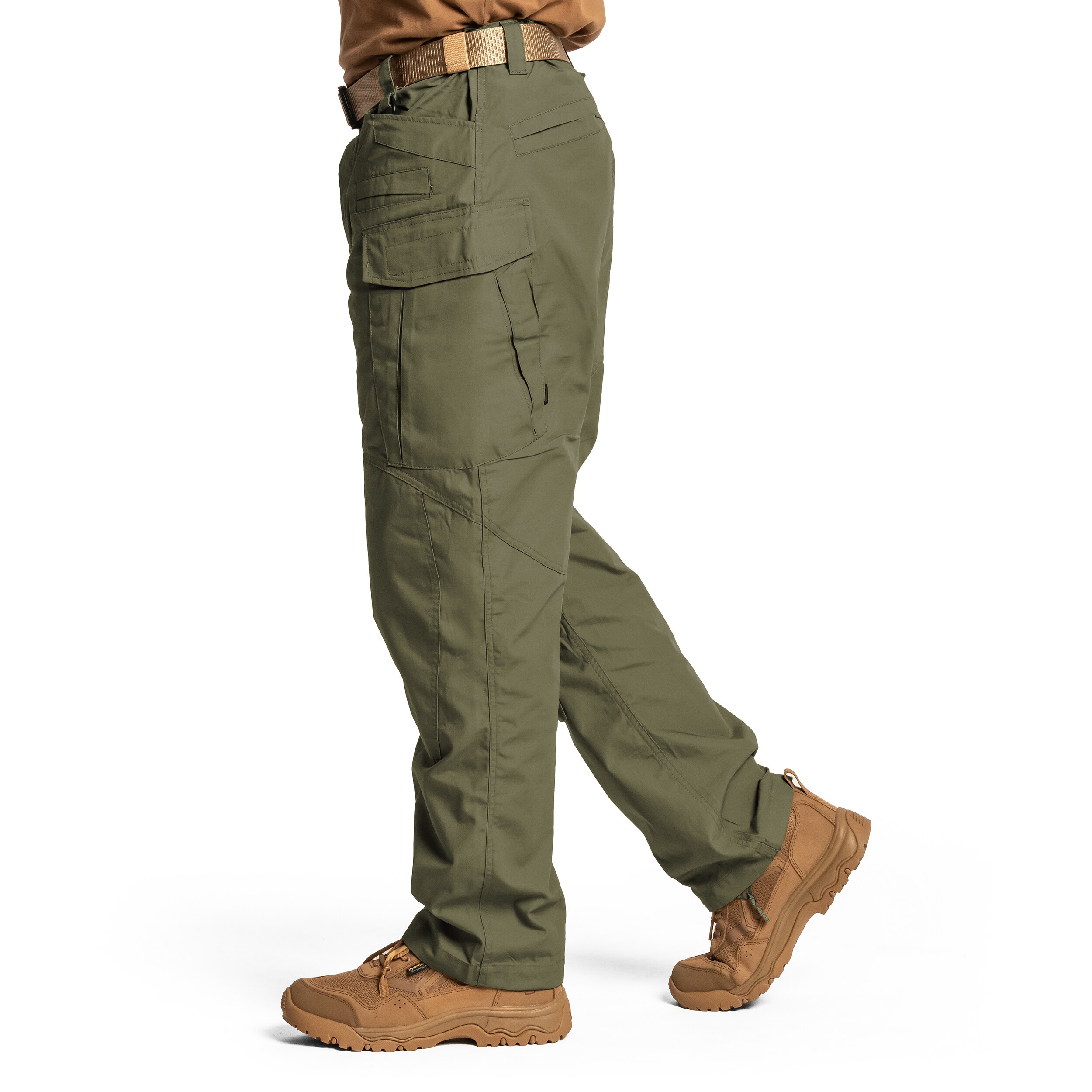 Pantaloni militari Helikon-Tex SFU Next PolyCotton Rip-Stop - Olive Green
