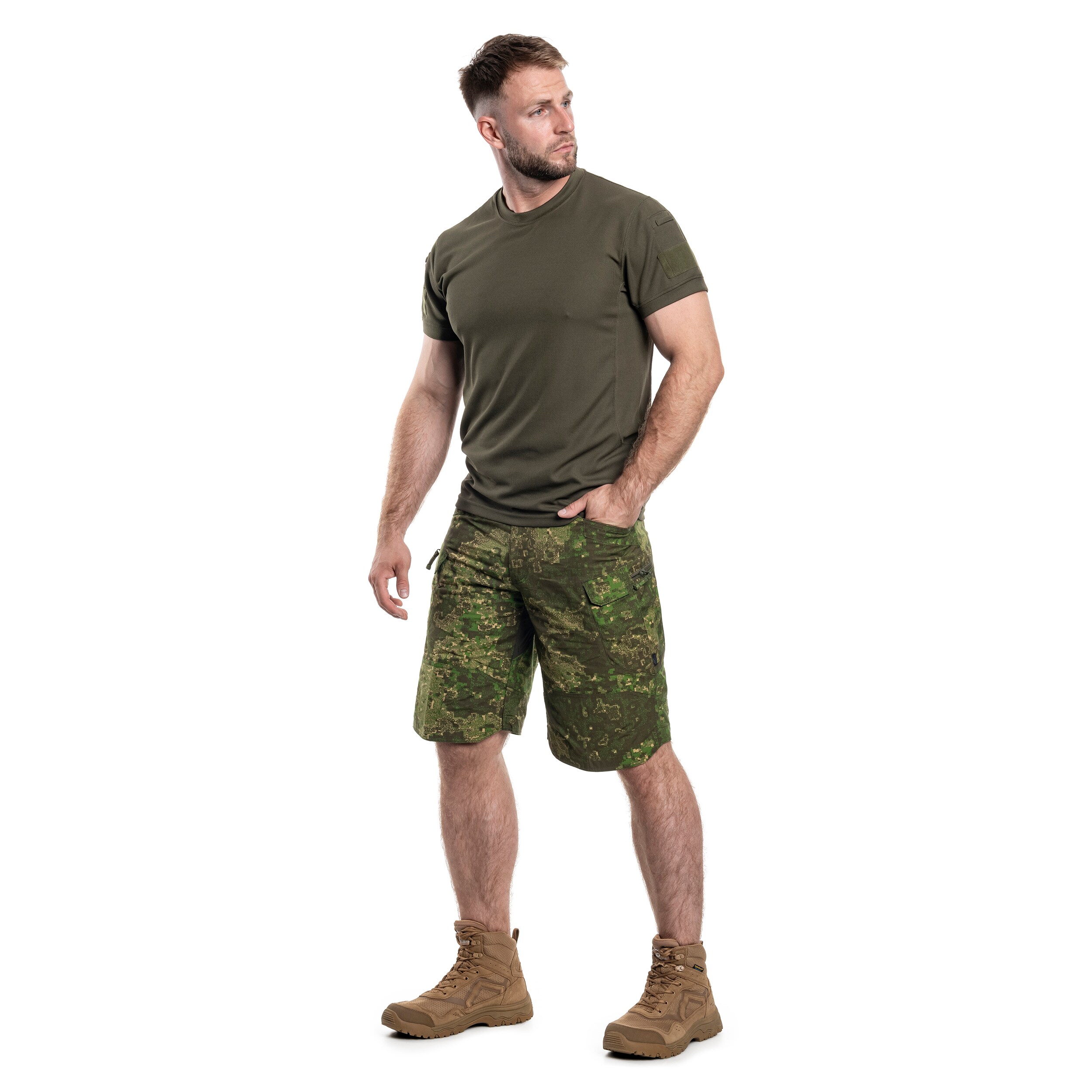 Shorts Helikon-Tex UTS Flex 11'' NyCo Rip-Stop - PenCott WildWood