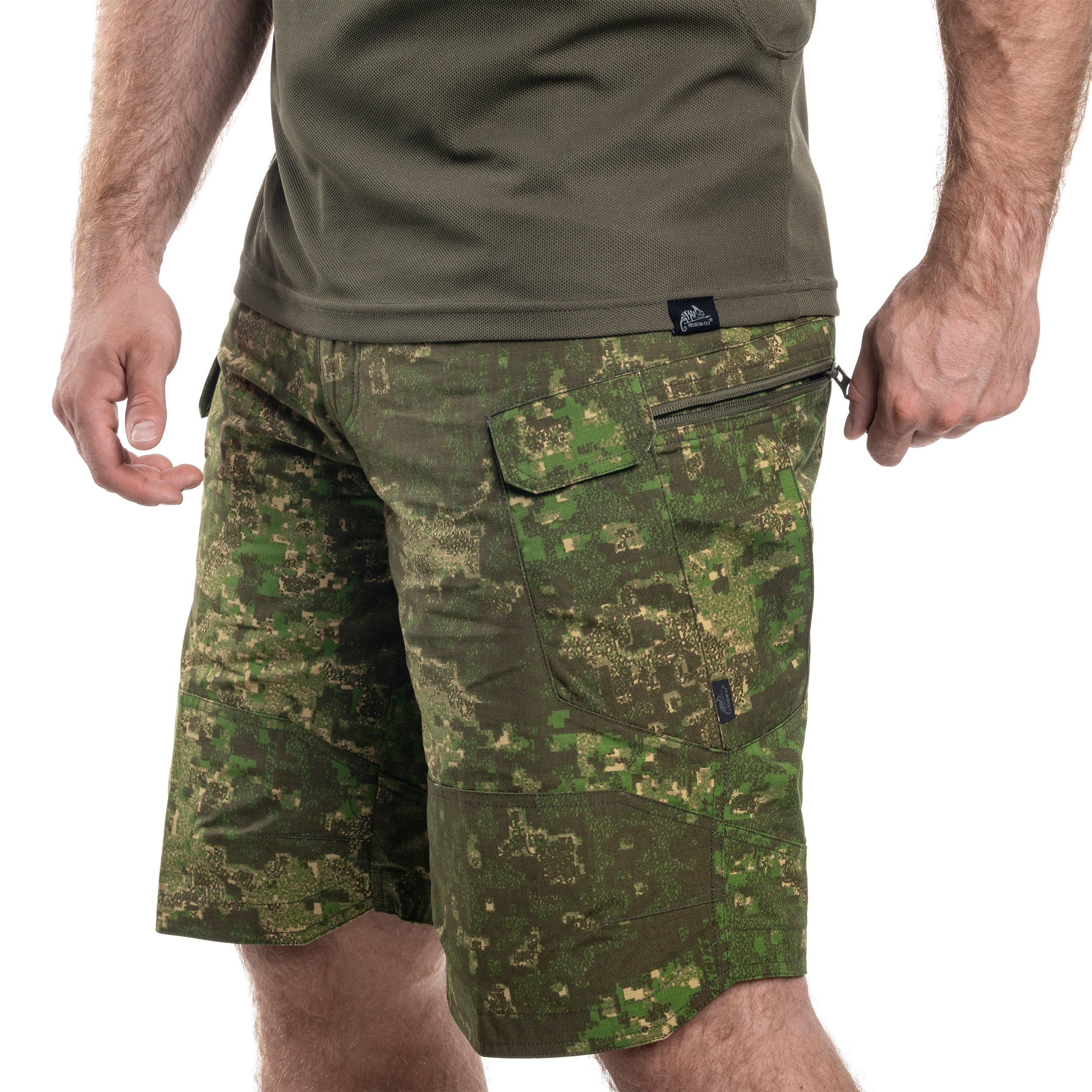 Shorts Helikon-Tex UTS Flex 11'' NyCo Rip-Stop - PenCott WildWood