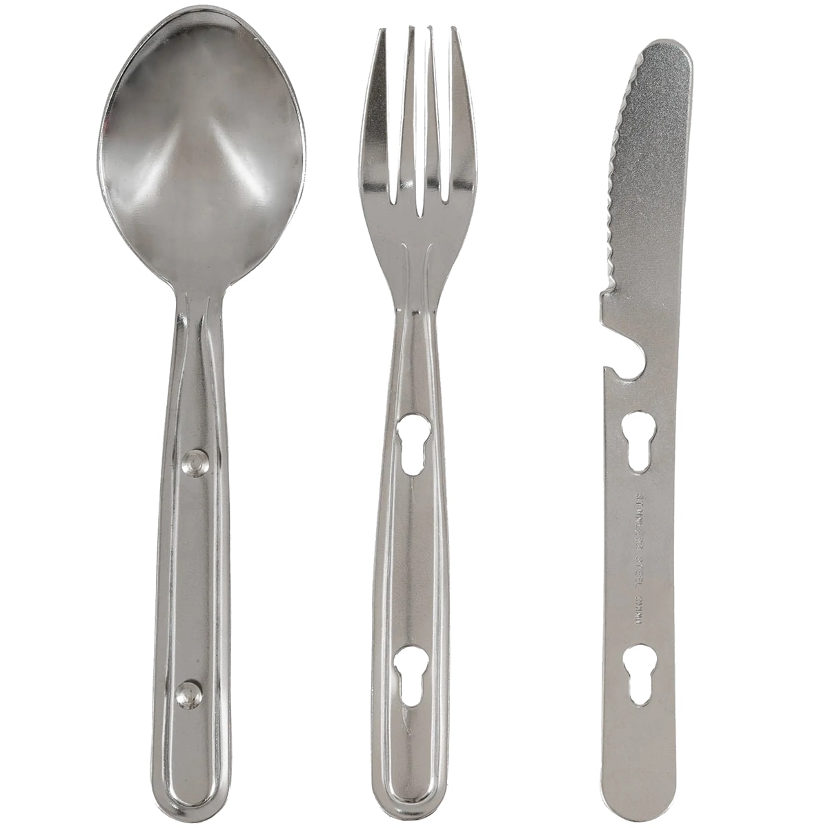 Posate pieghevoli Highlander Outdoor KFS Set