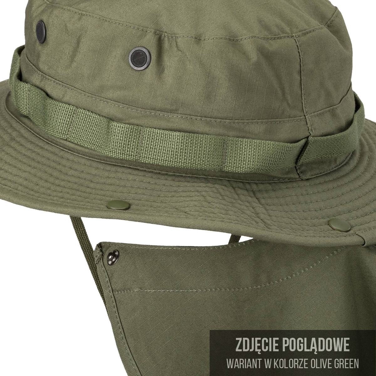 Cappello Boonie Helikon-Tex PolyCotton Rip-Stop - wz.93 Pantera PL Woodland