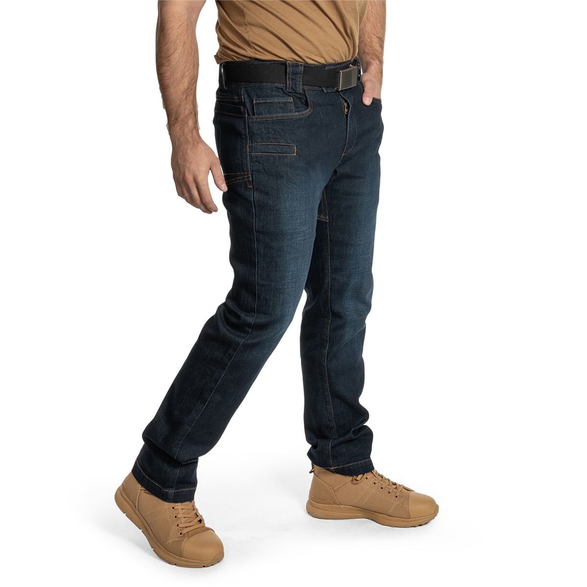 Jeans tattici Helikon-Tex Greyman Tactical Jeans Denim Mid - Denim Blue