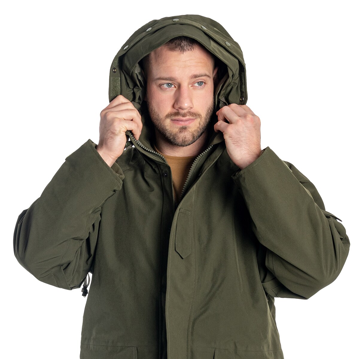 Giacca Mil-Tec ECWCS Wet Weather con fodera - Olive