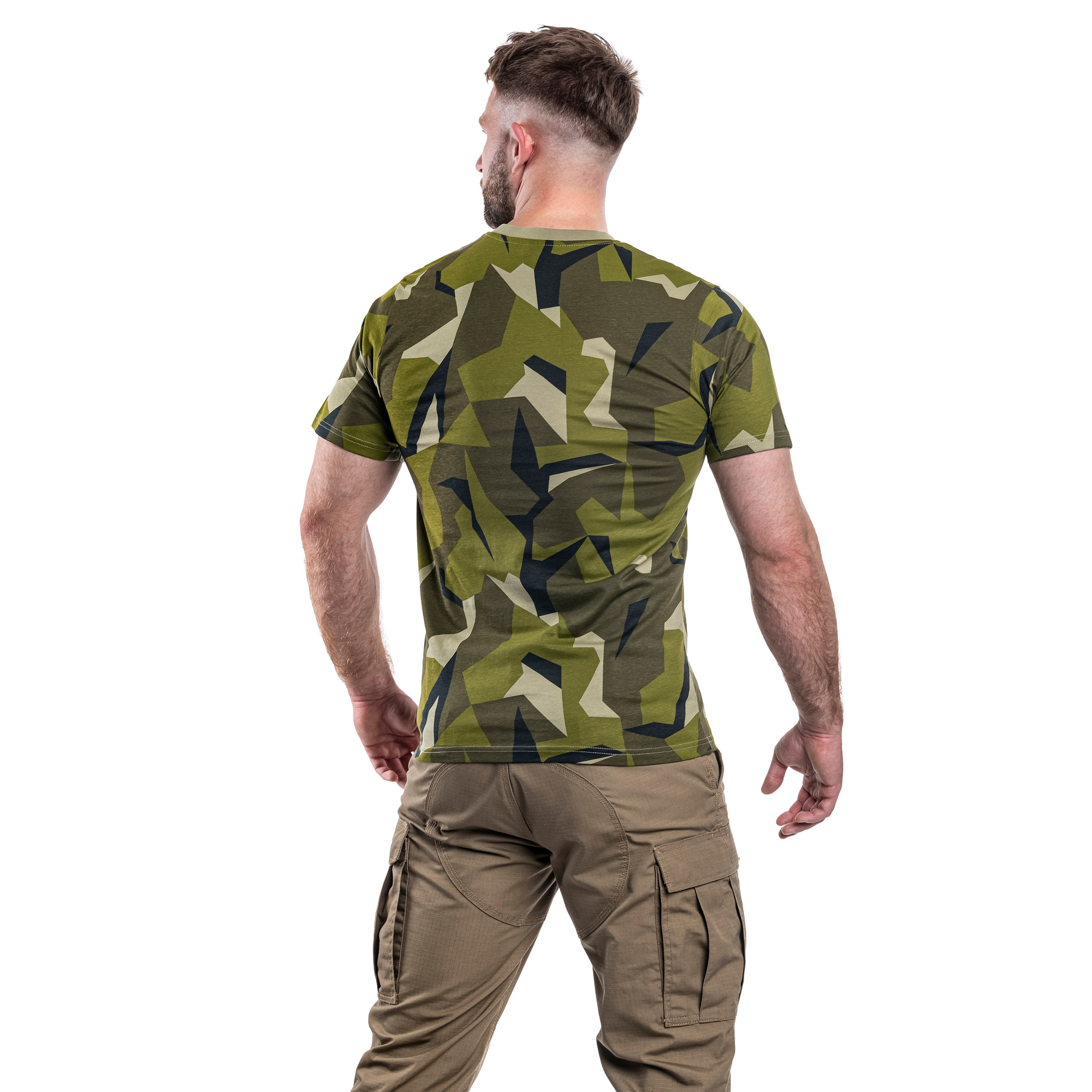 T-shirt Mil-Tec - Swedish Camo