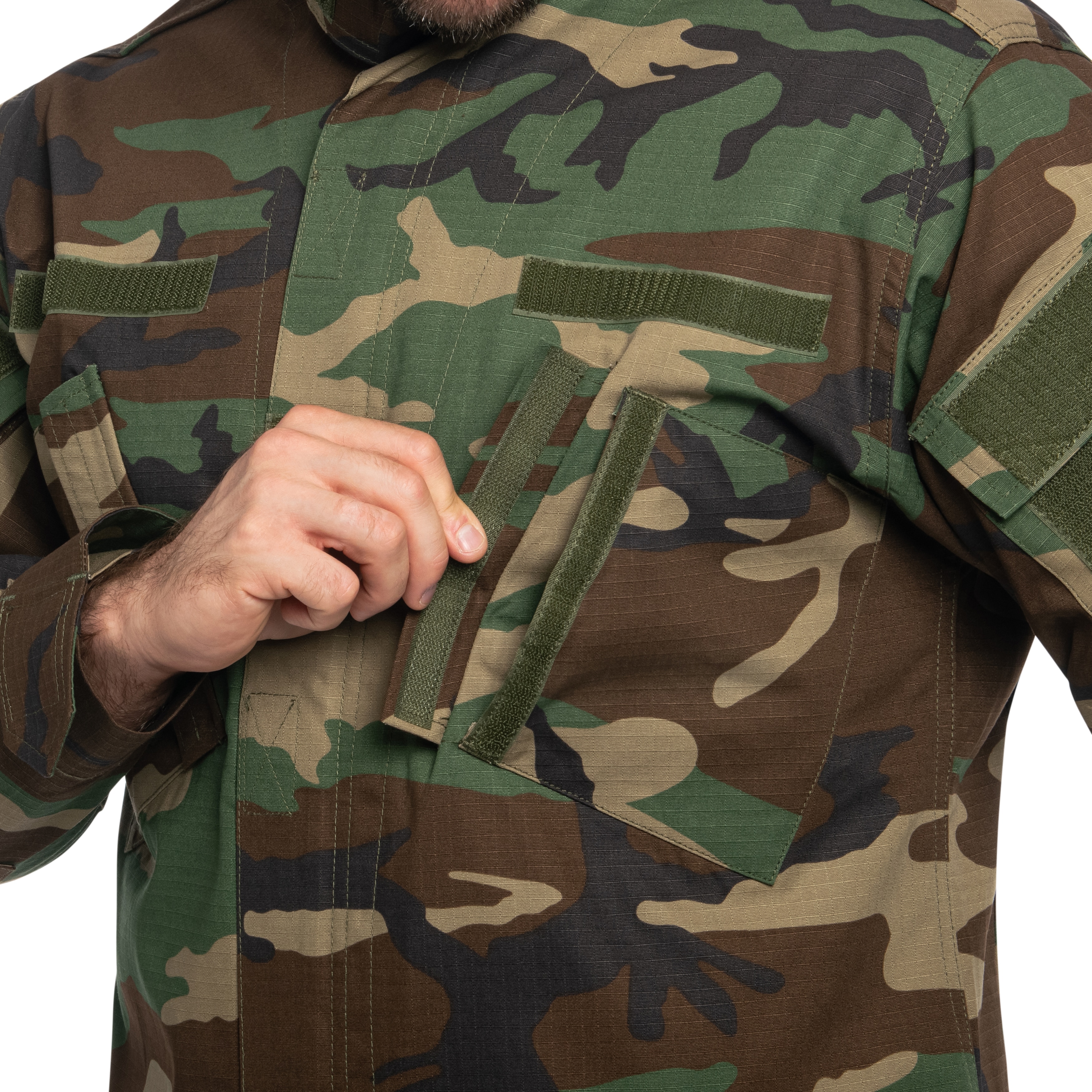 Giacca militare Mil-Tec Teesar ACU RipStop - Woodland