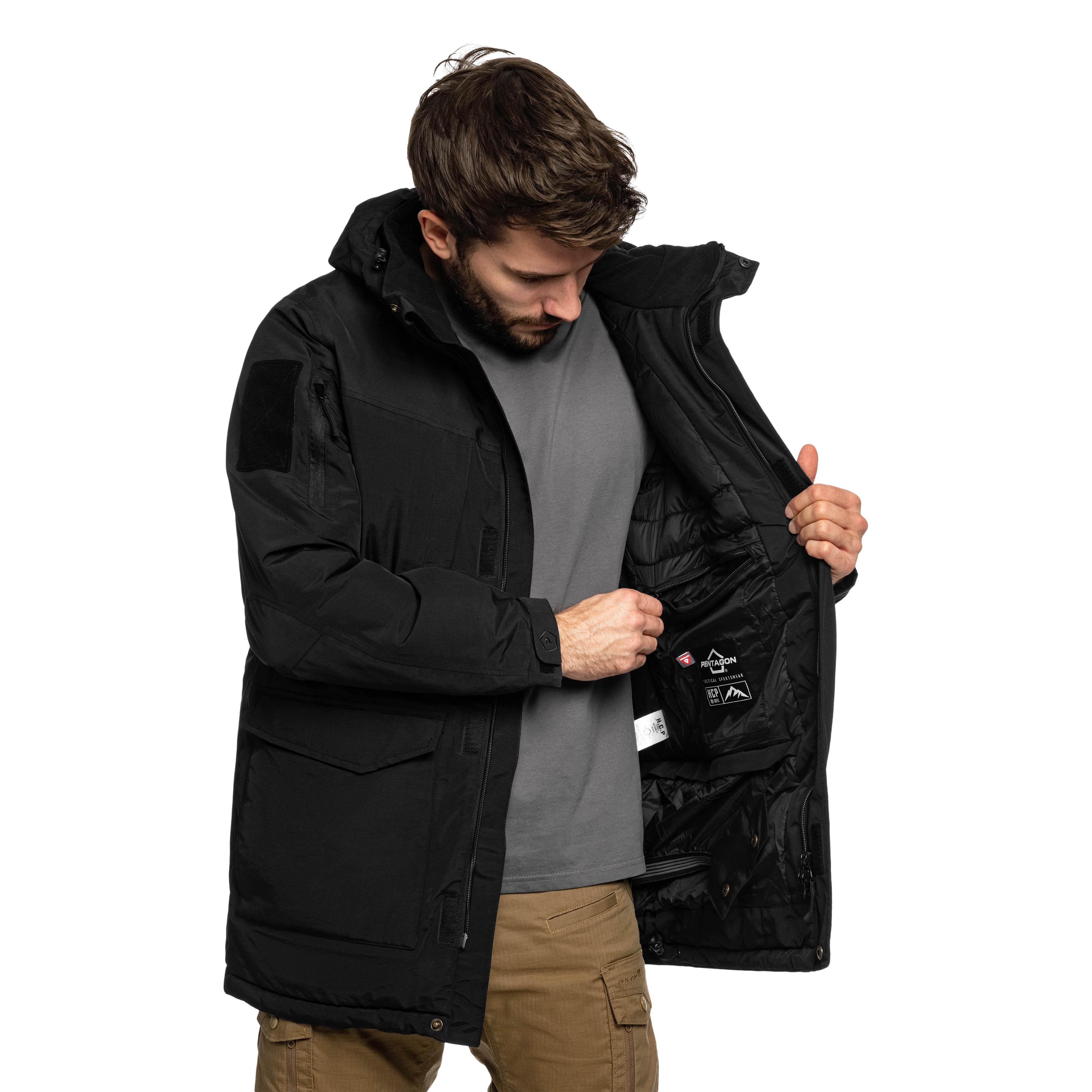 Giacca Pentagon HCP Parka - Black