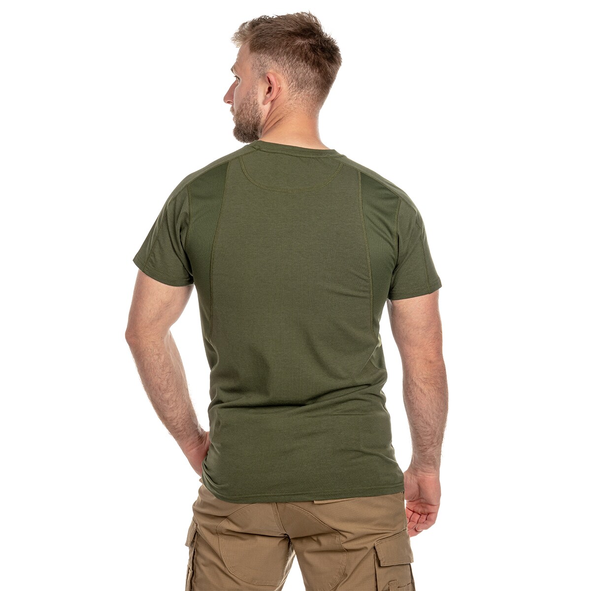 Tricou termoactiv Texar Base Layer Short Sleeve - Olive