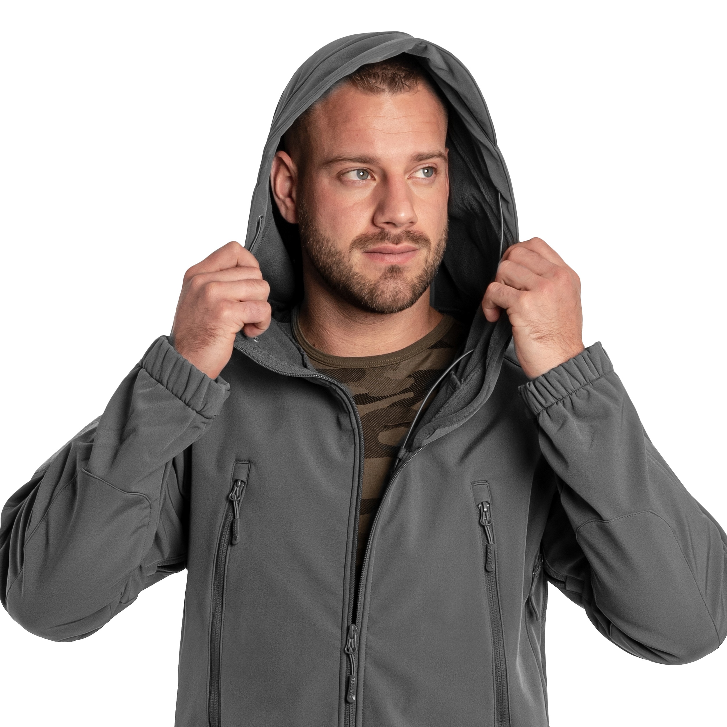 Geacă Texar Softshell Falcon - Grey