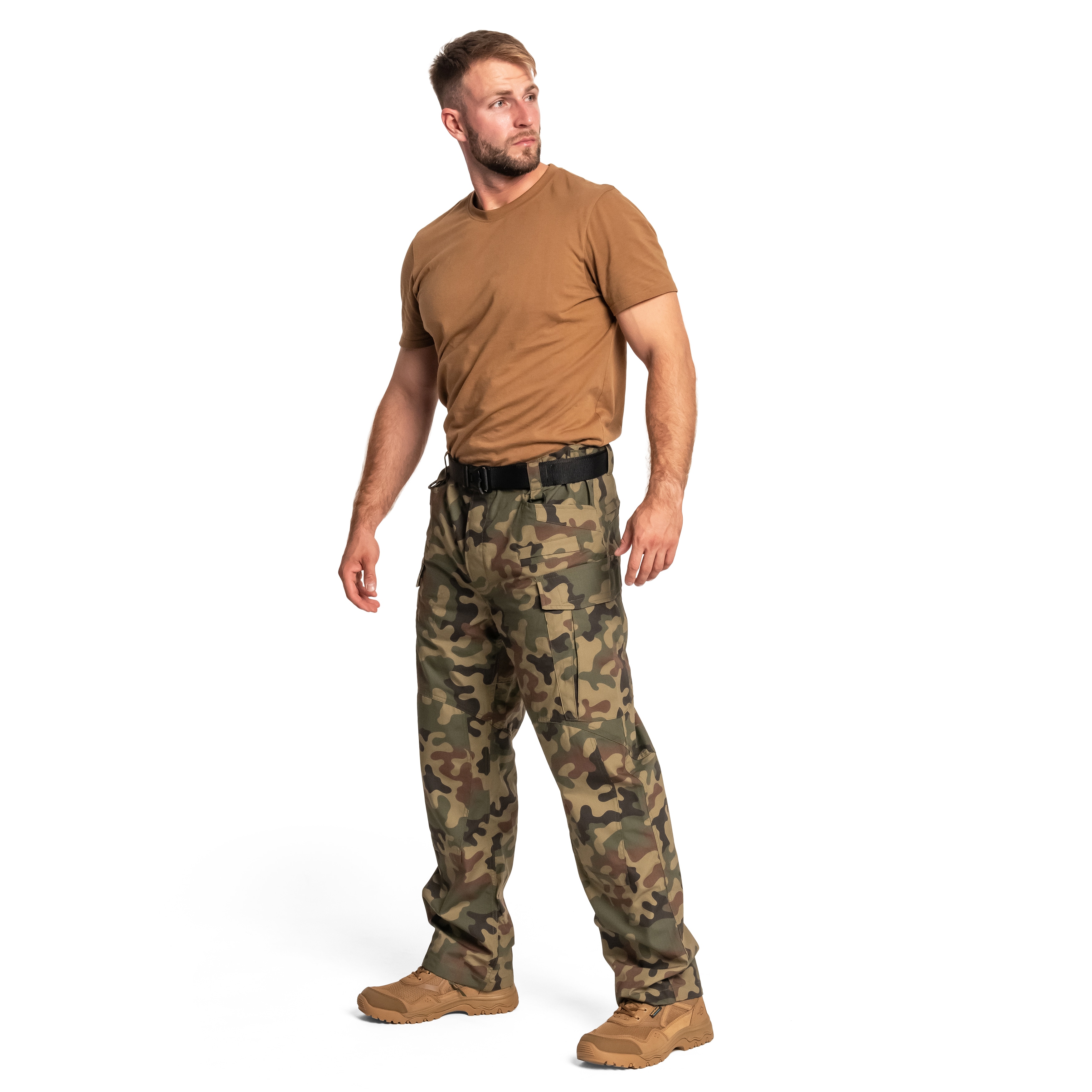 Pantaloni de uniformă Helikon-Tex SFU Next PolyCotton Rip-Stop - wz.93 Pantera PL Woodland