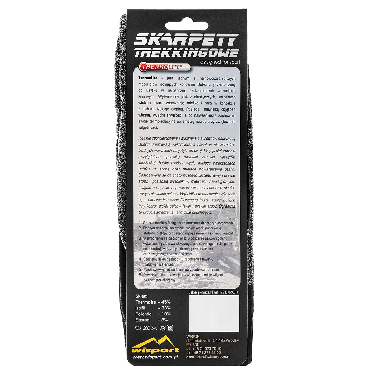 Șosete Wisport Winter Trekking