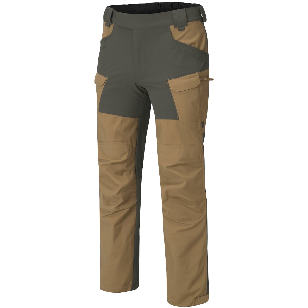 Pantaloni Helikon Hybrid Outback DuraCanvas - Coyote/Taiga Green