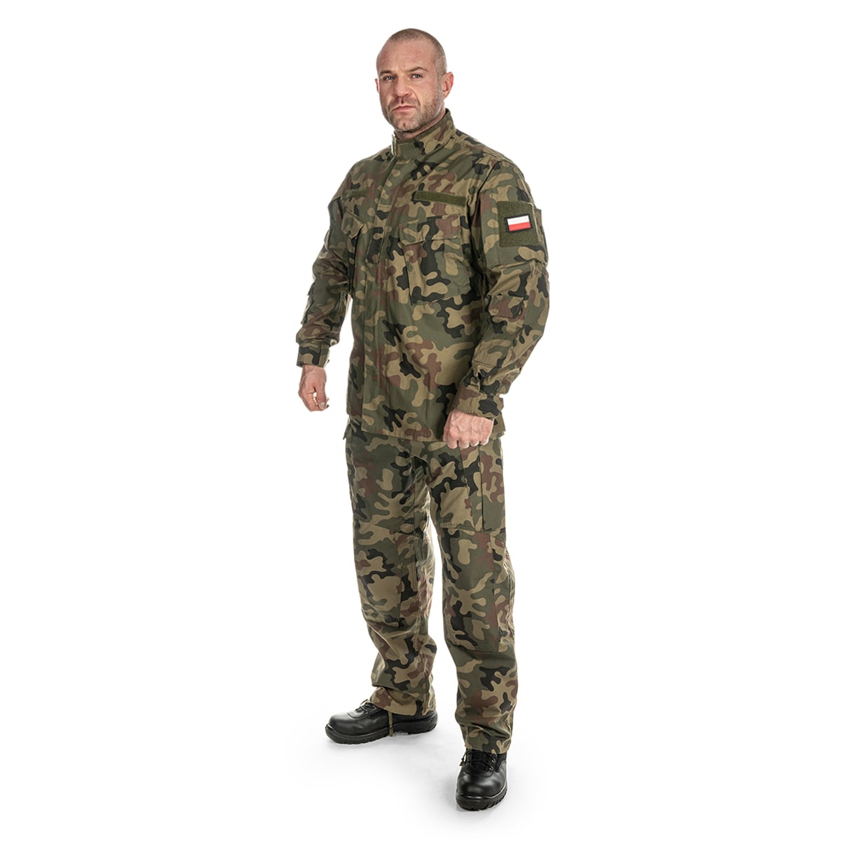 Bluză militară Helikon CPU PolyCotton Rip-Stop - wz.93 Pantera PL Woodland