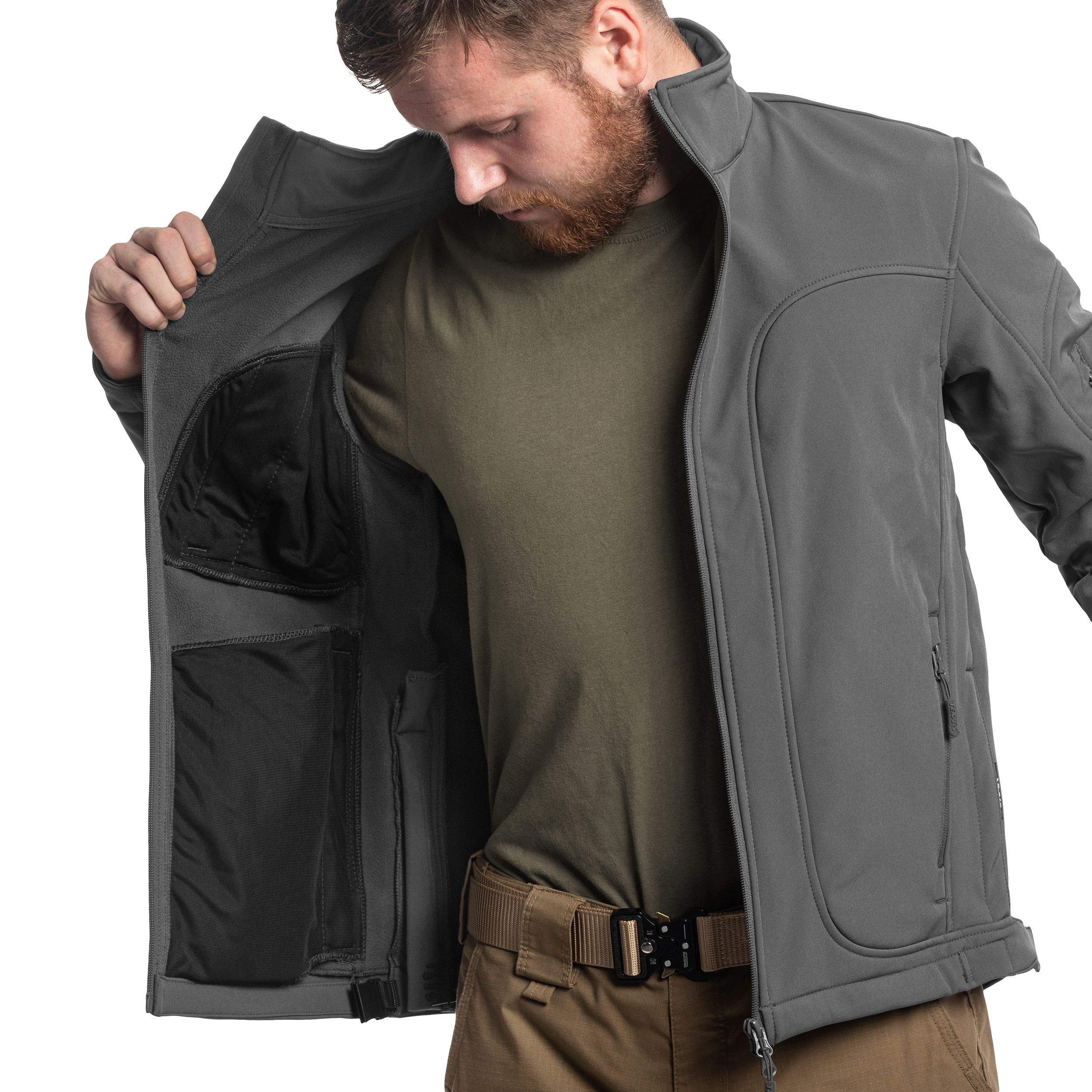 Geacă Texar Convoy 2.0 Softshell - Grey