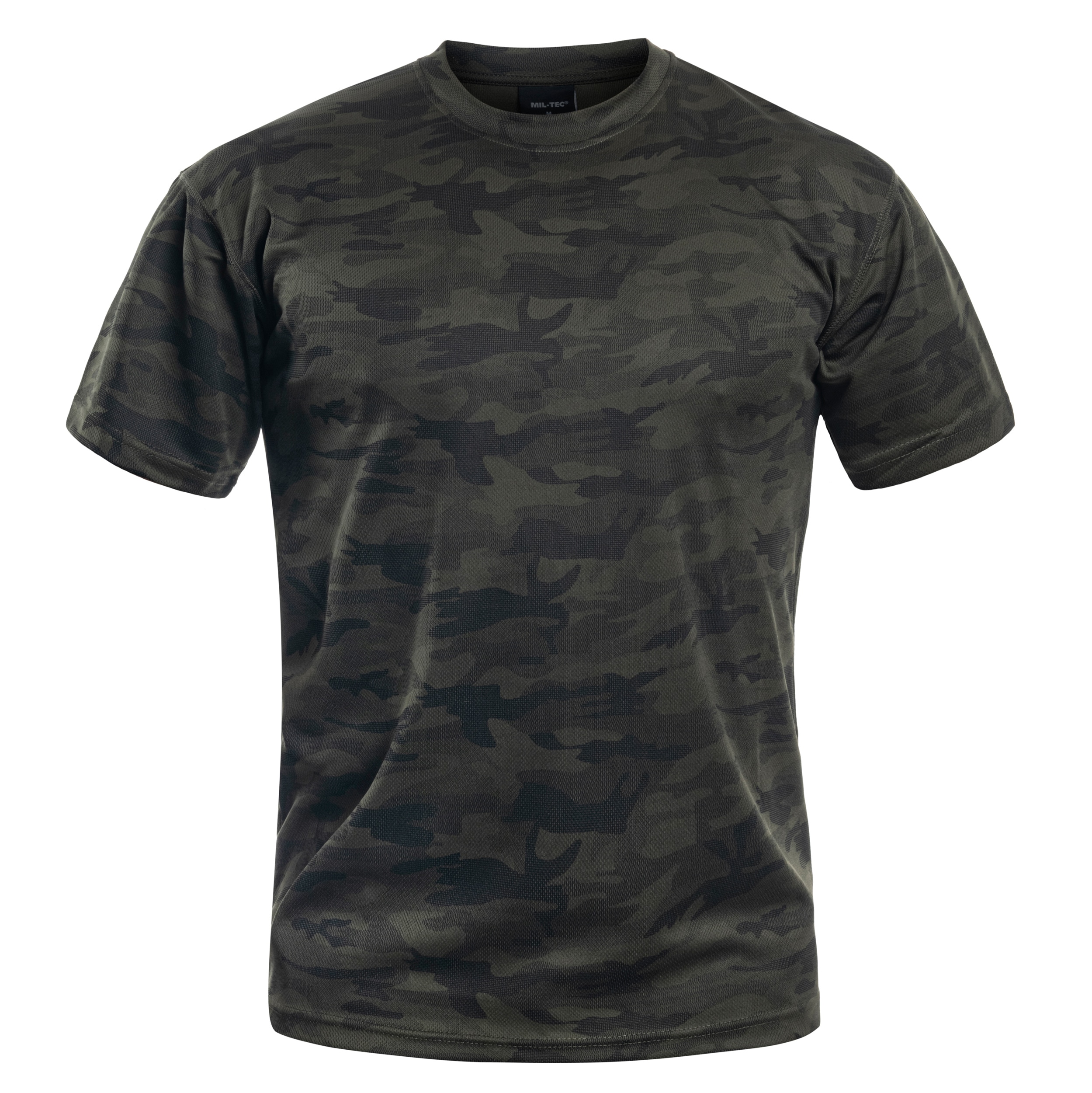 Tricou termoactiv Mil-Tec Short Sleeve - Woodland