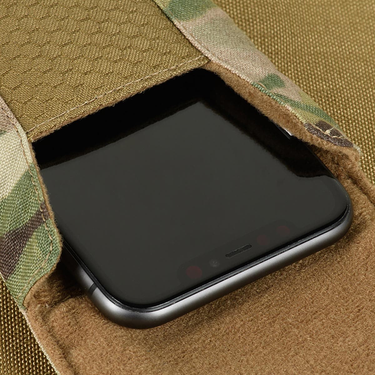 Etui pentru telefon M-Tac Elite Large Hex - MultiCam/Coyote