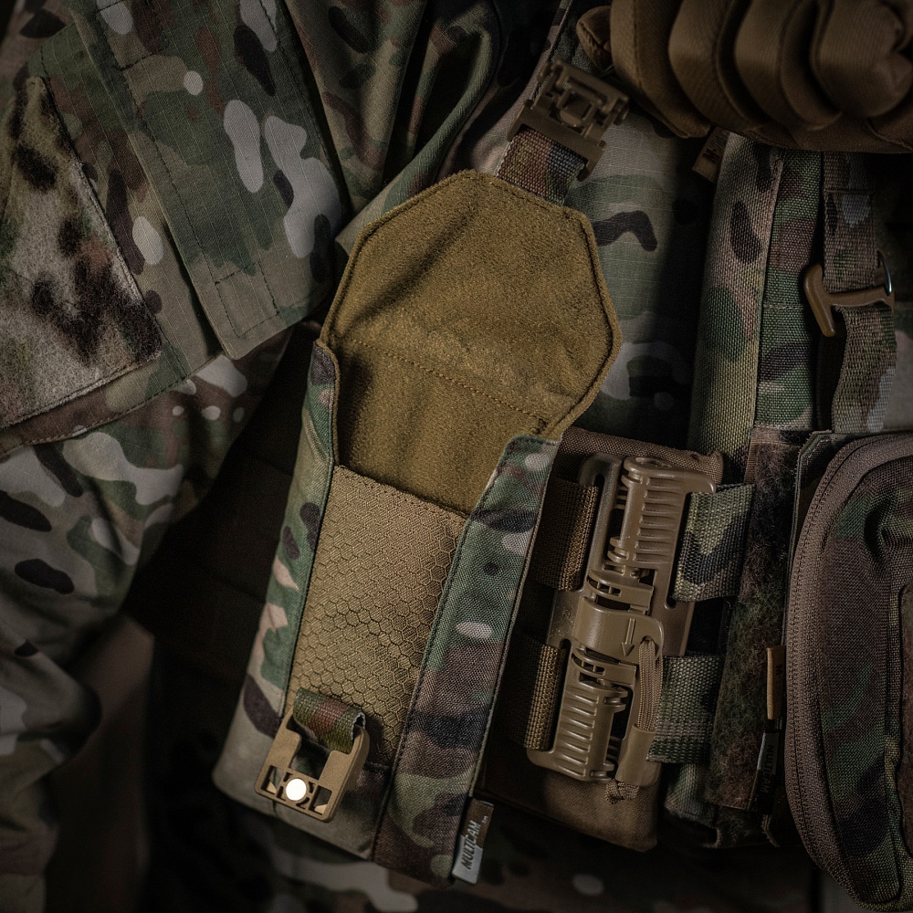 Etui pentru telefon M-Tac Elite Large Hex - MultiCam/Coyote