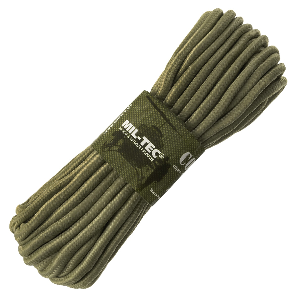 Frânghie Mil-Tec 9 mm x 15 m - Olive