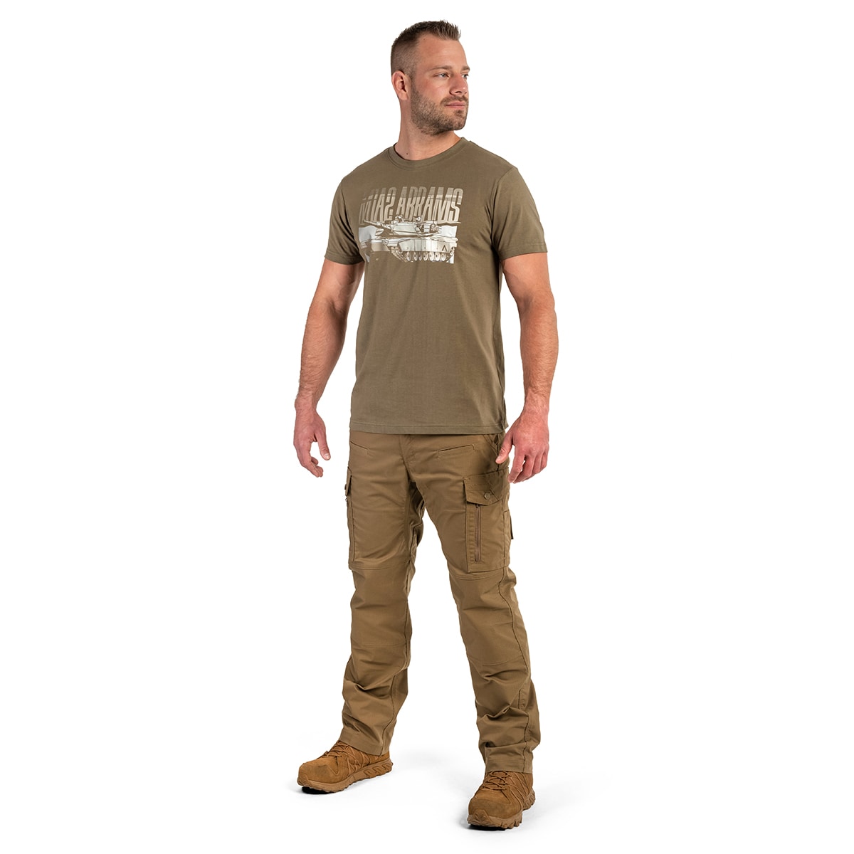 Tricou M1A2 Abrams - Olive