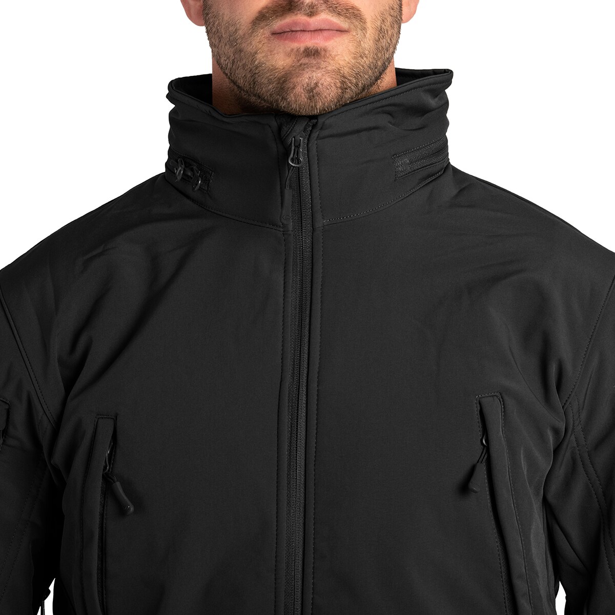 Geacă Highlander Forces Tactical Softshell - Black