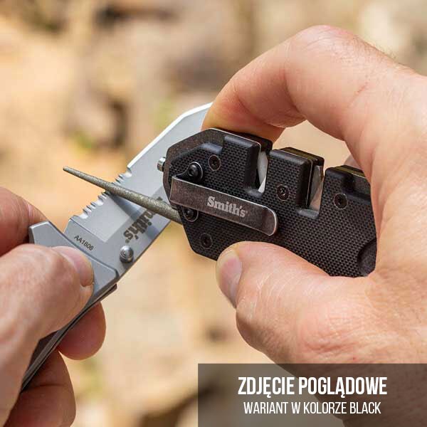 Ascuțitor de cuțite Smith's PP1 Tactical - OD Green