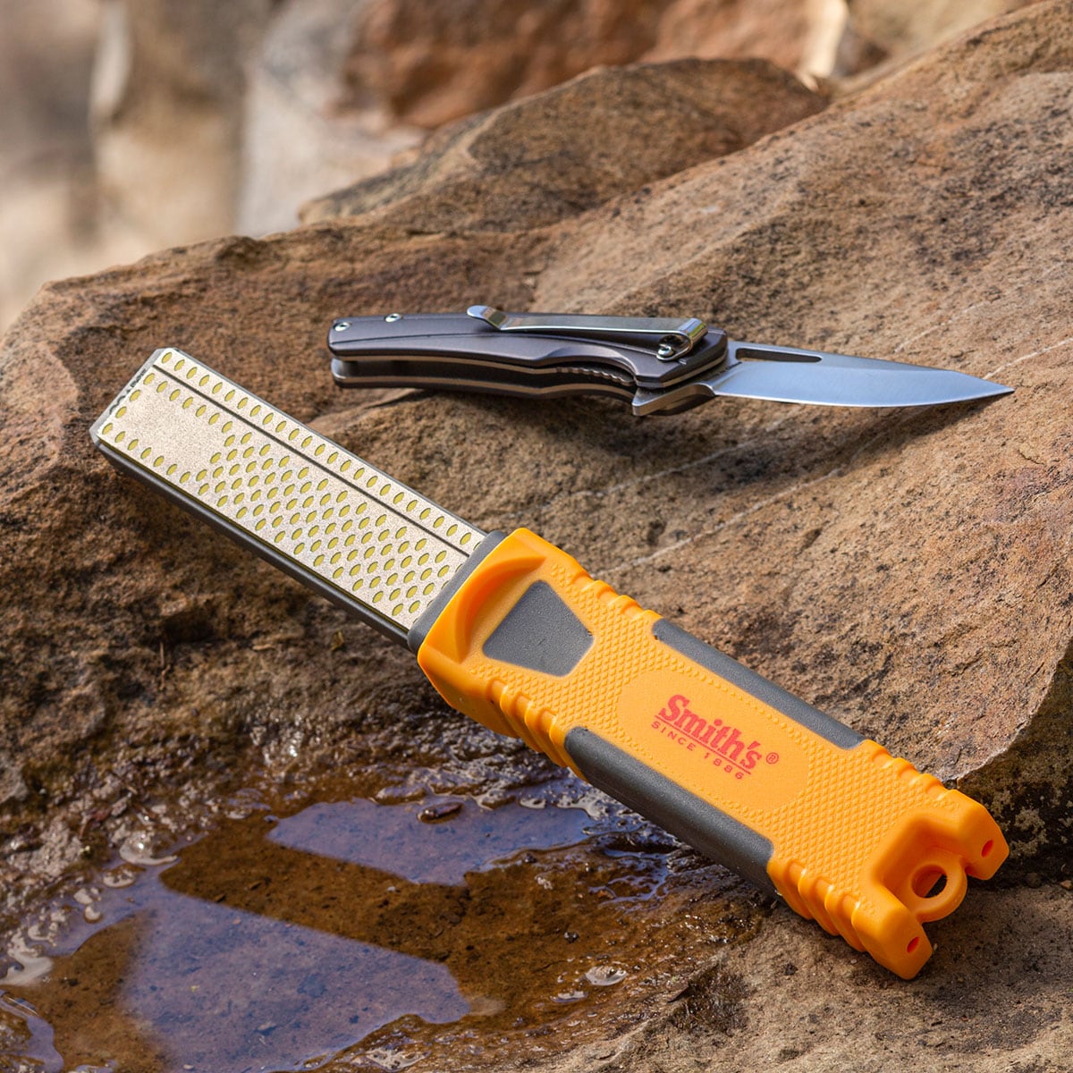 Ascuțitor dublu Smith's Diamond Combination Sharpener