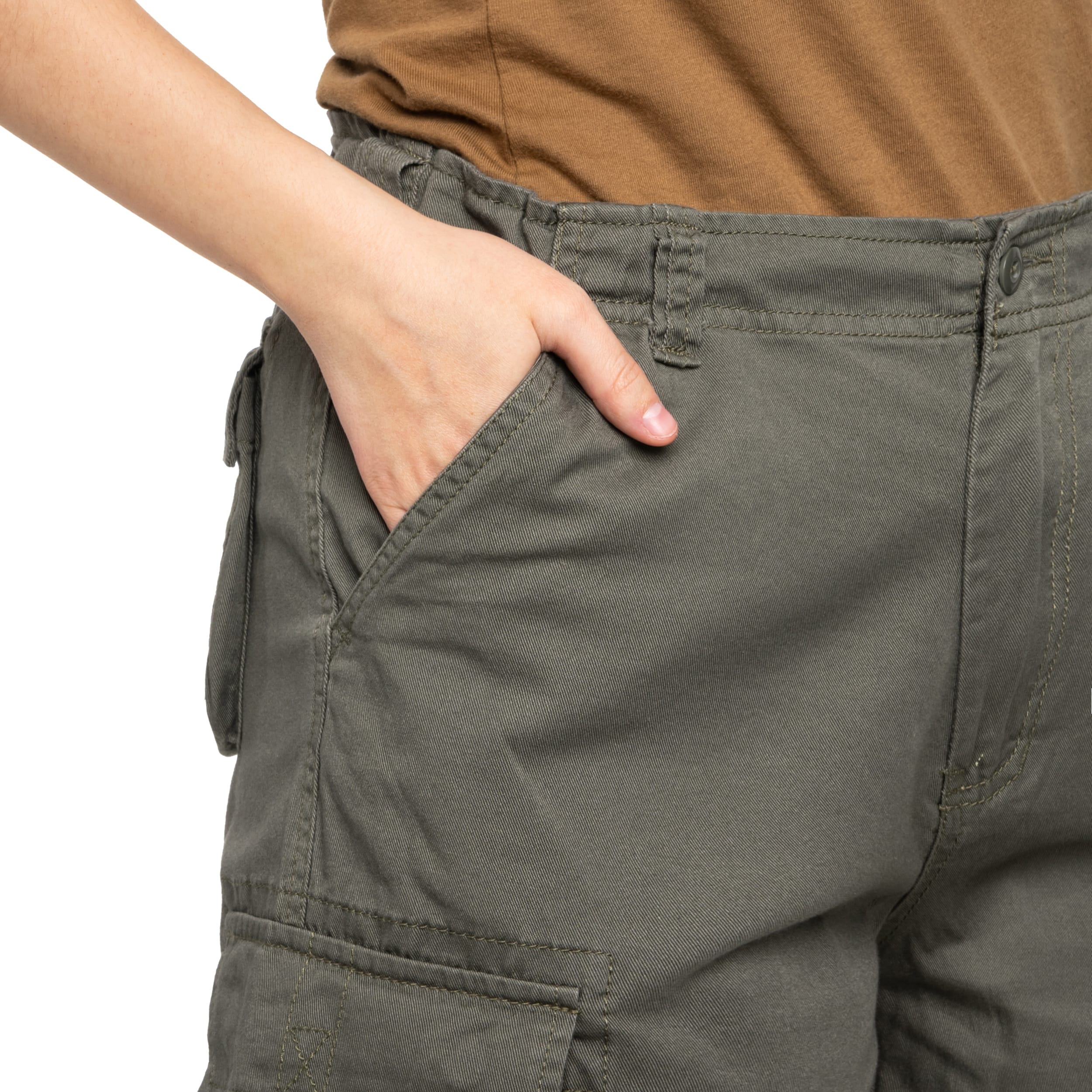 Pantaloni scurți de copii Brandit Urban Legend - Olive