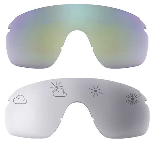 Ochelari de soare Bushnell Harrier - Yellow/Photochromic/Brown-Green Mirror