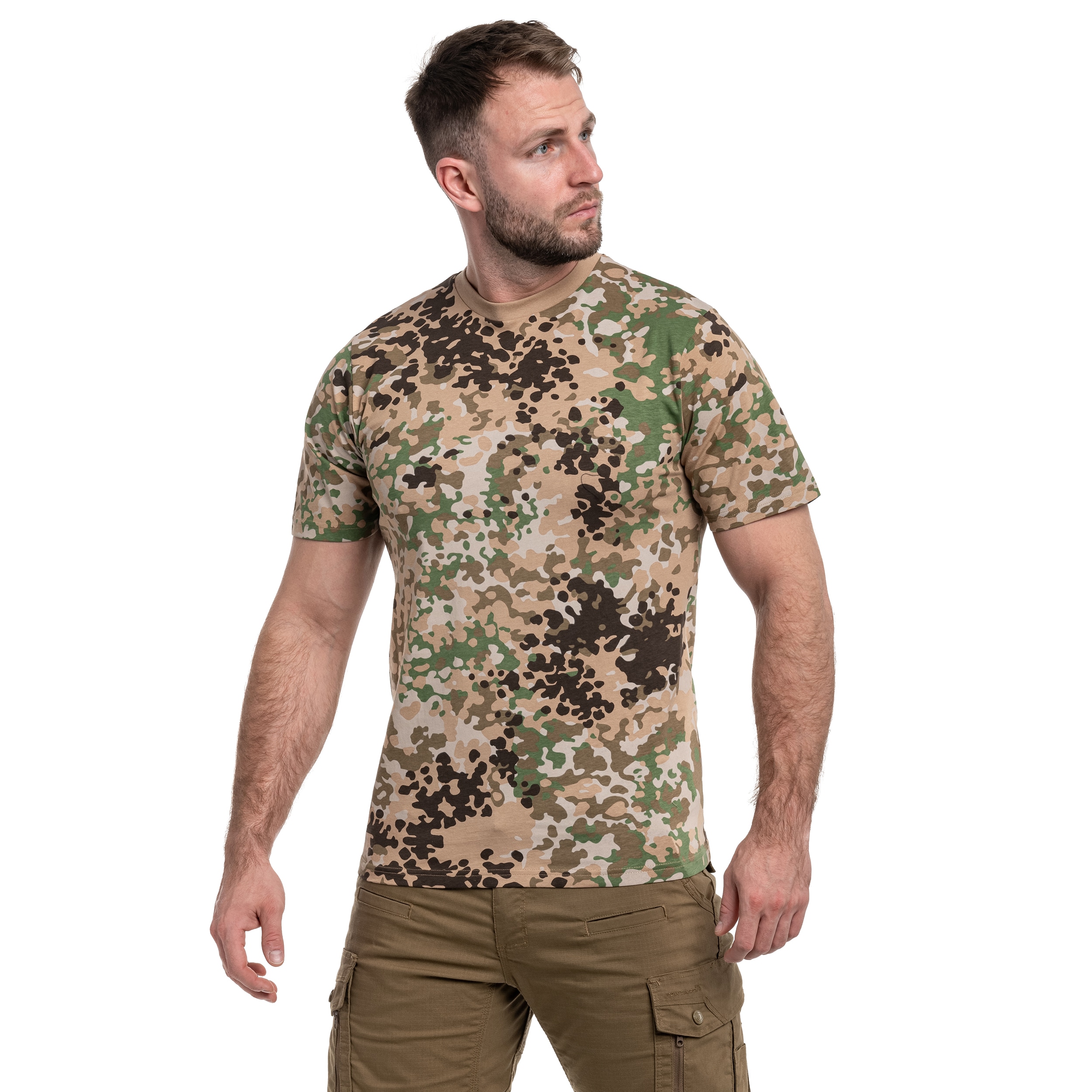 Tricou Mil-Tec - Arid Fleck