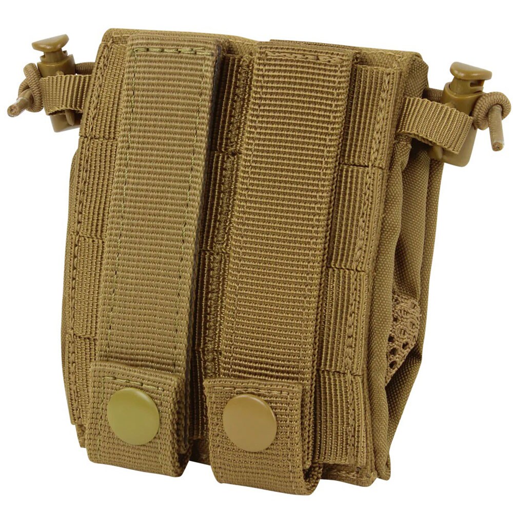 Husă pentru cartușe goale și muniție Condor Micro Dump Pouch - Coyote Brown