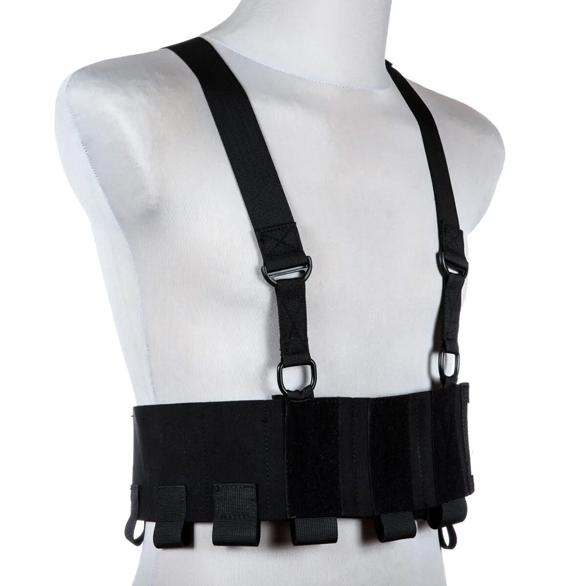 Vestă GFC Tactical Low-Vis Chest Rig - Neagră