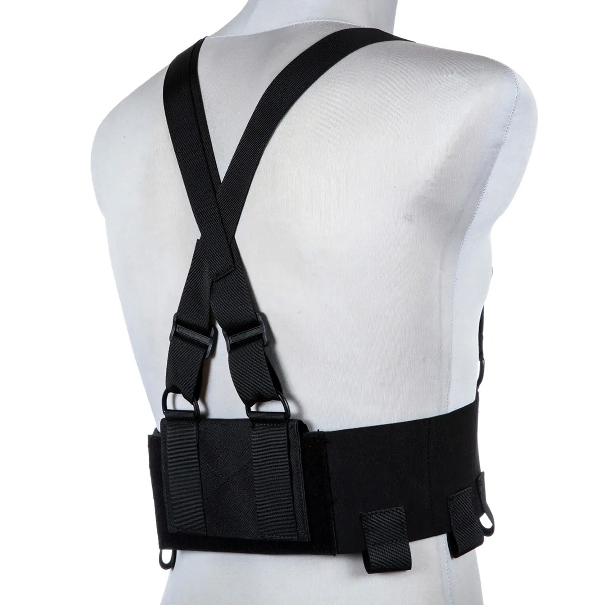 Vestă GFC Tactical Low-Vis Chest Rig - Neagră
