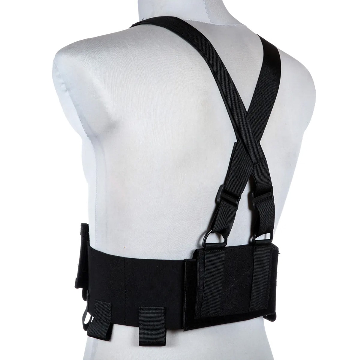 Vestă GFC Tactical Low-Vis Chest Rig - Neagră