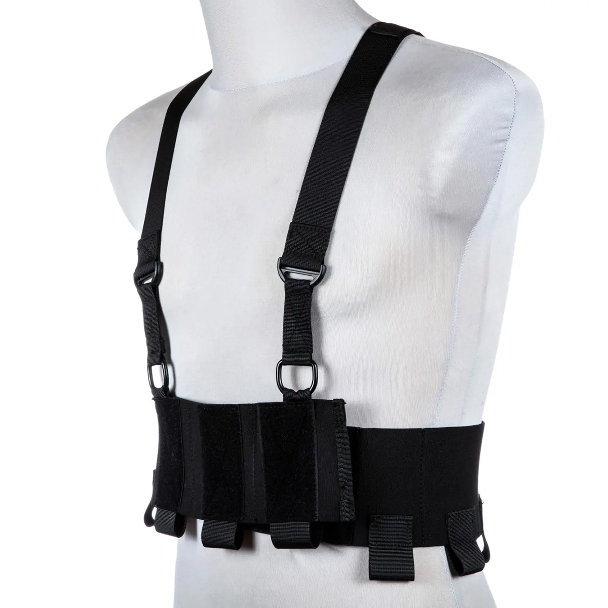 Vestă GFC Tactical Low-Vis Chest Rig - Neagră